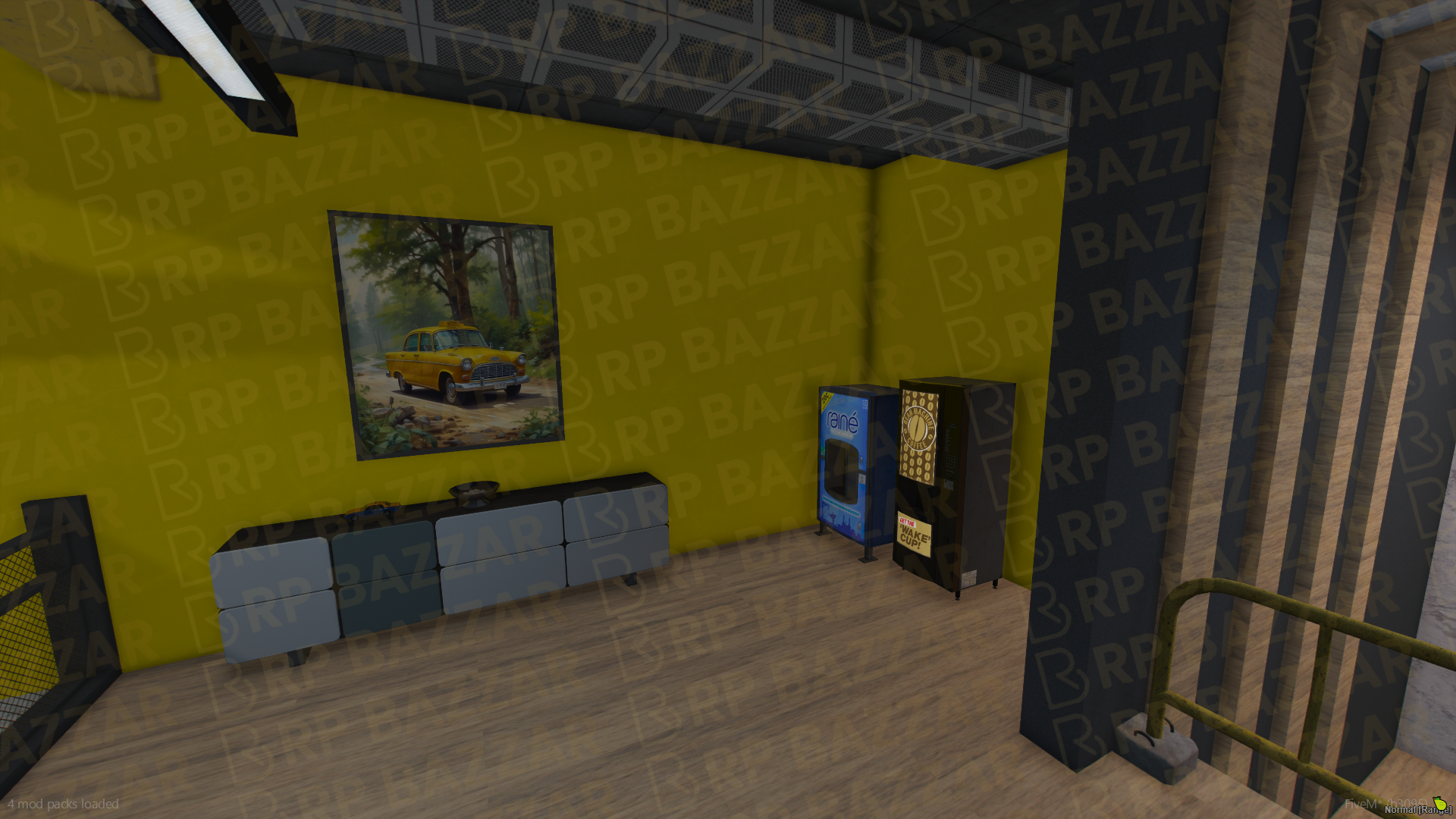 Downtown Taxi Depot FiveM MLO — GTA RP Interior — ESX QB QBOX — RPBazzar