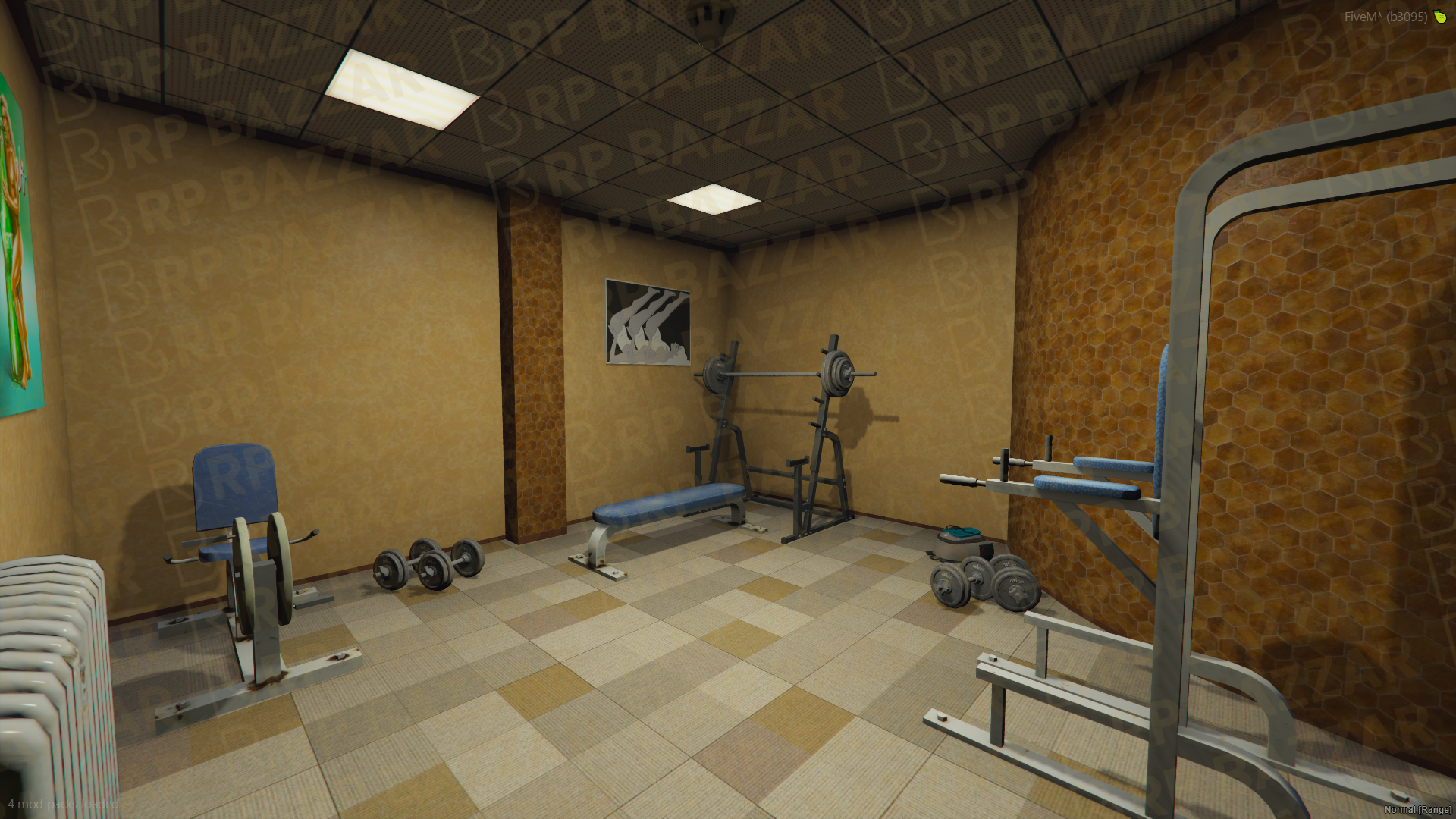 Southside Police Station FiveM MLO — GTA RP Interior — ESX QB QBOX — RPBazzar