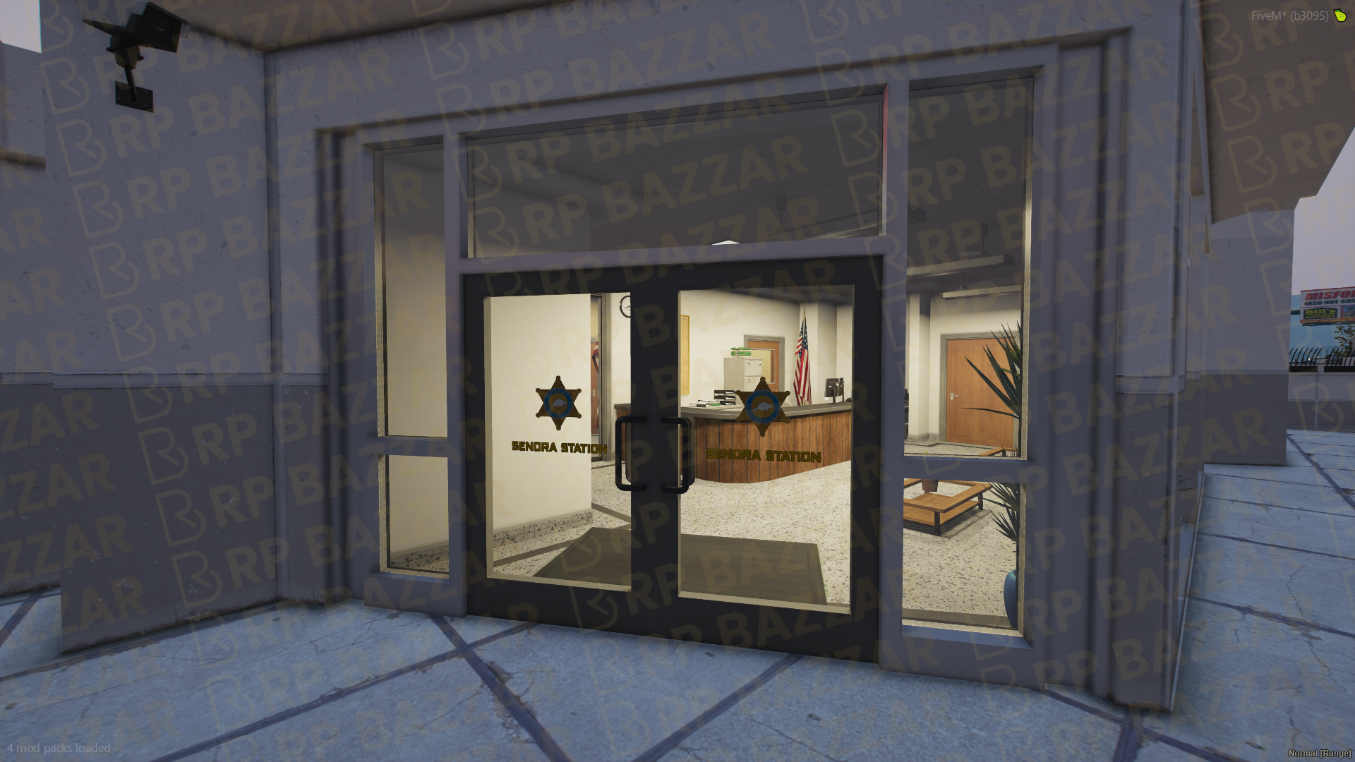 Eastside Police Station FiveM MLO — GTA RP Interior — ESX QB QBOX — RPBazzar