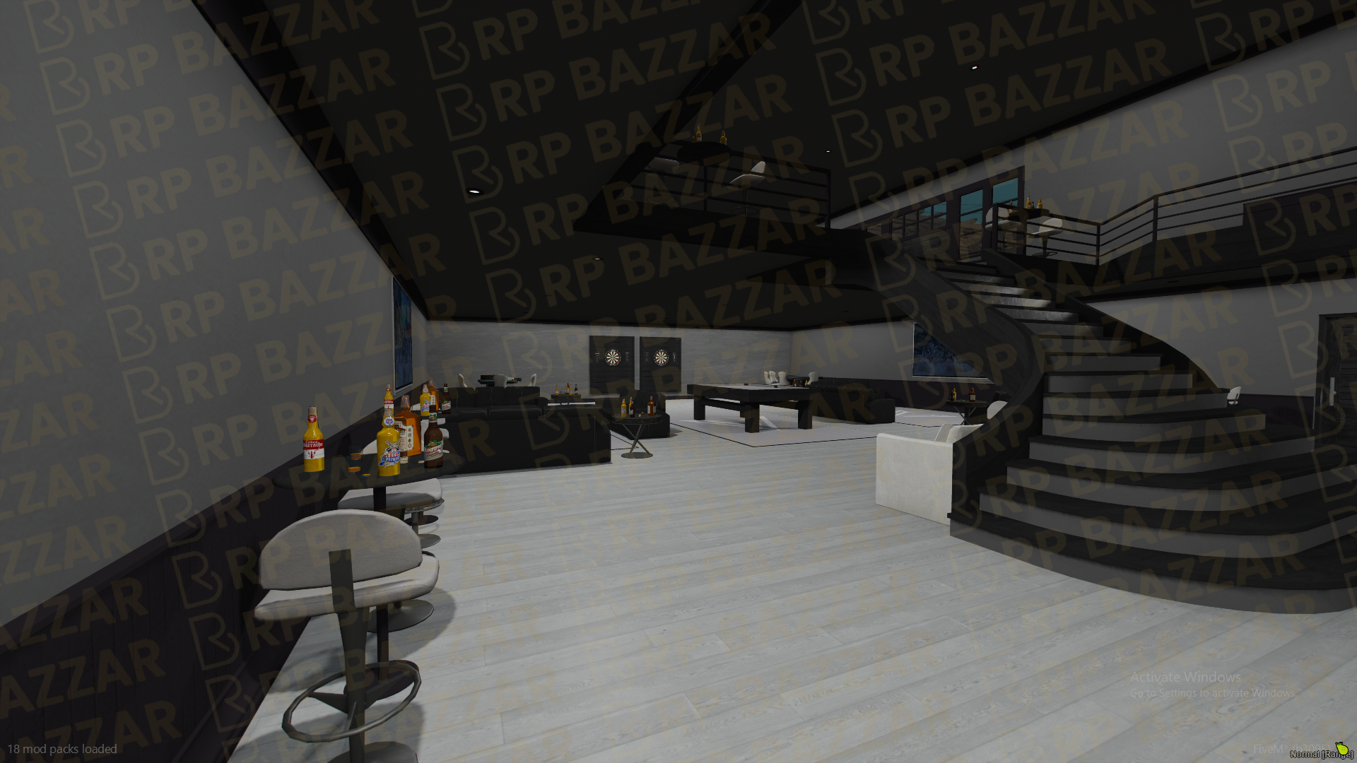 Luxury Gang Loft FiveM MLO — GTA RP Interior — ESX QB QBOX — RPBazzar