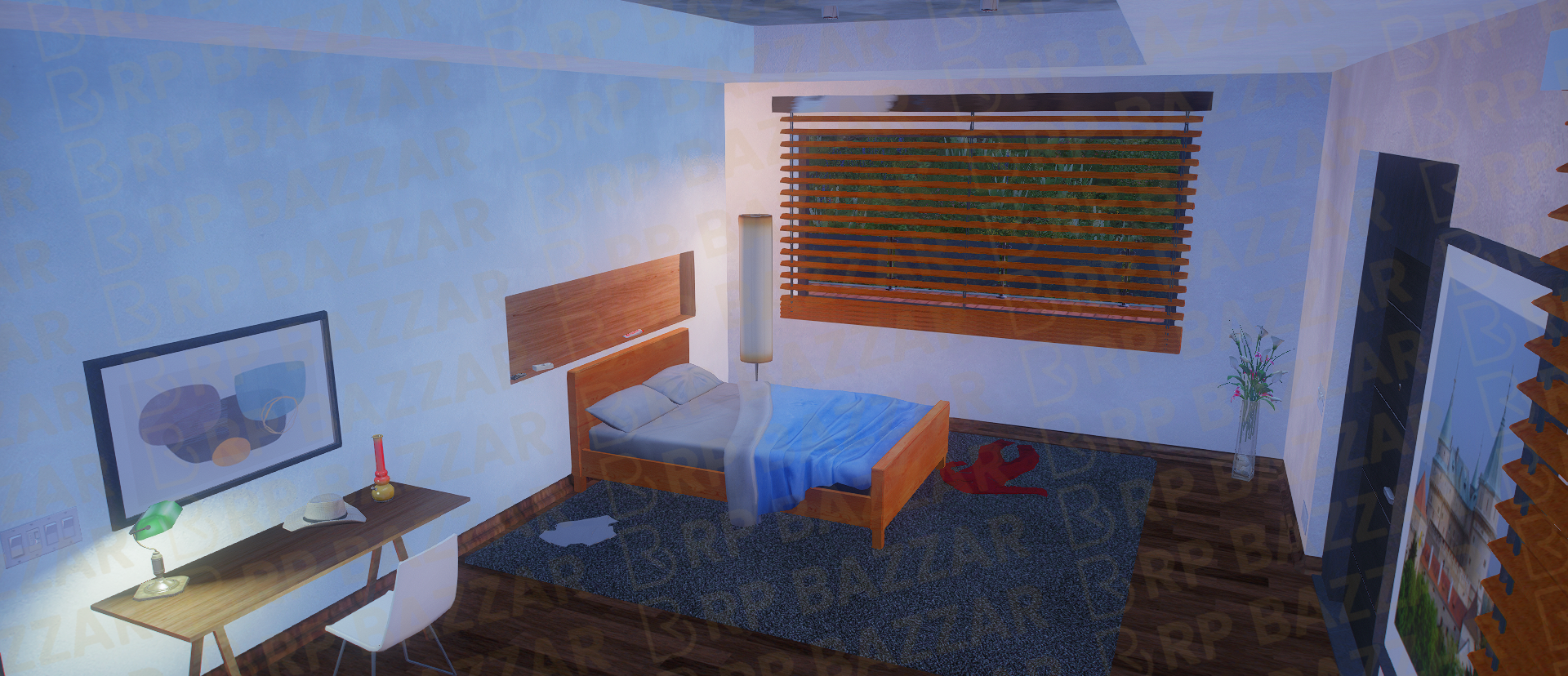 Forest House FiveM MLO — GTA RP Interior — ESX QB QBOX — RPBazzar