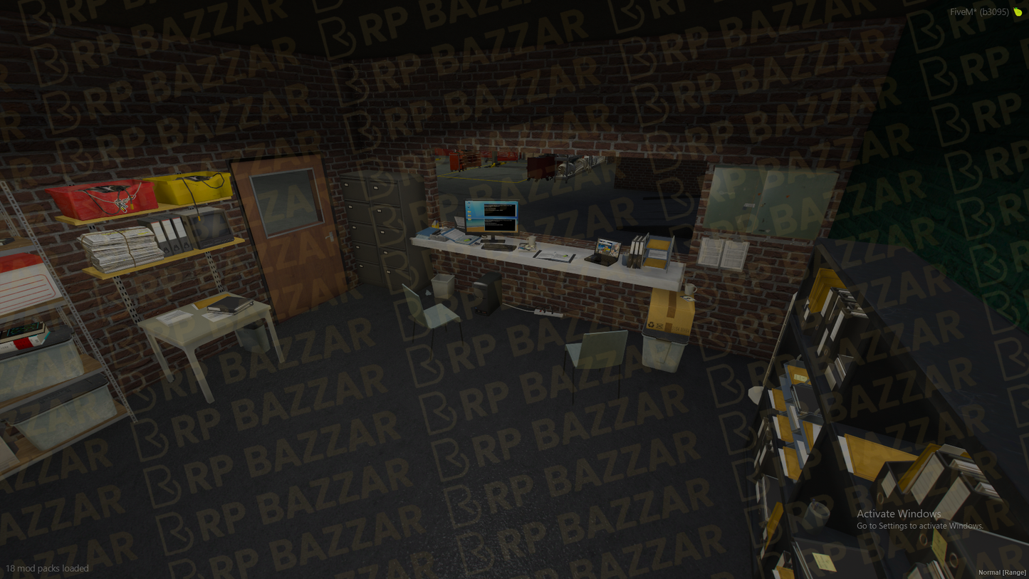 Urban Mechanic Shop FiveM MLO — GTA RP Interior — ESX QB QBOX — RPBazzar