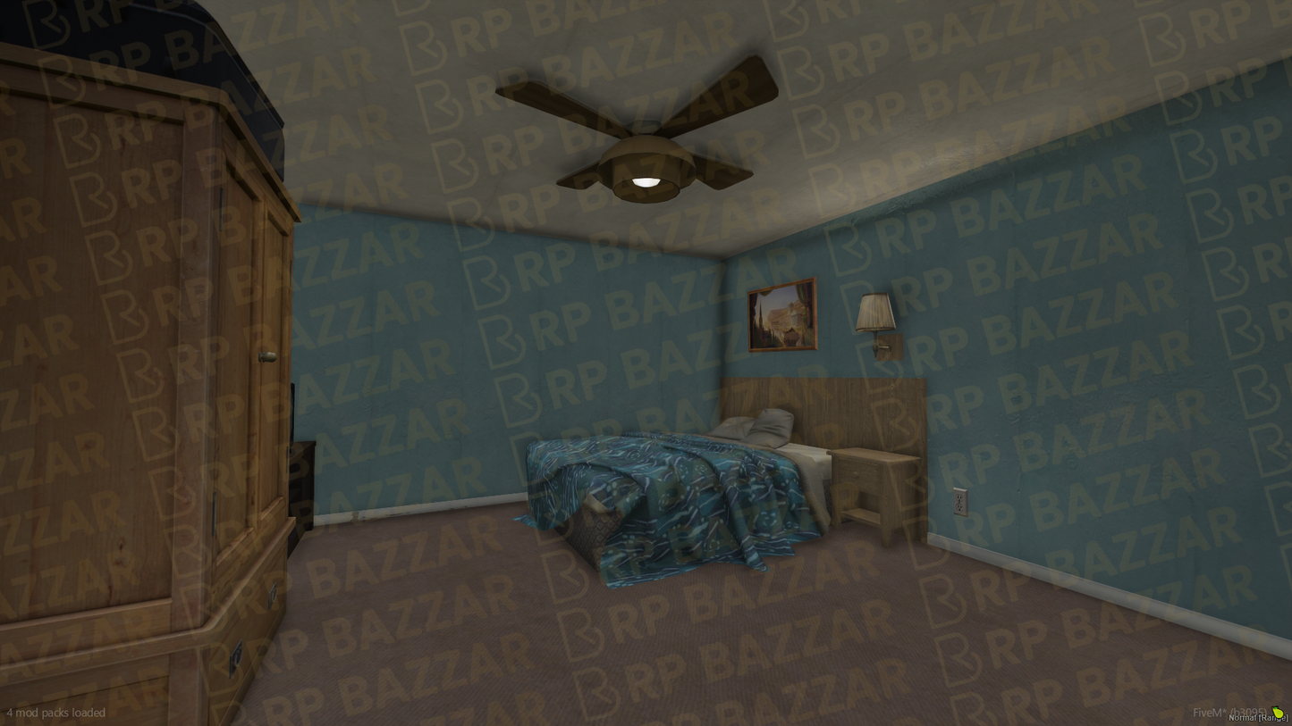 Roadside Motel FiveM MLO — GTA RP Interior — ESX QB QBOX — RPBazzar