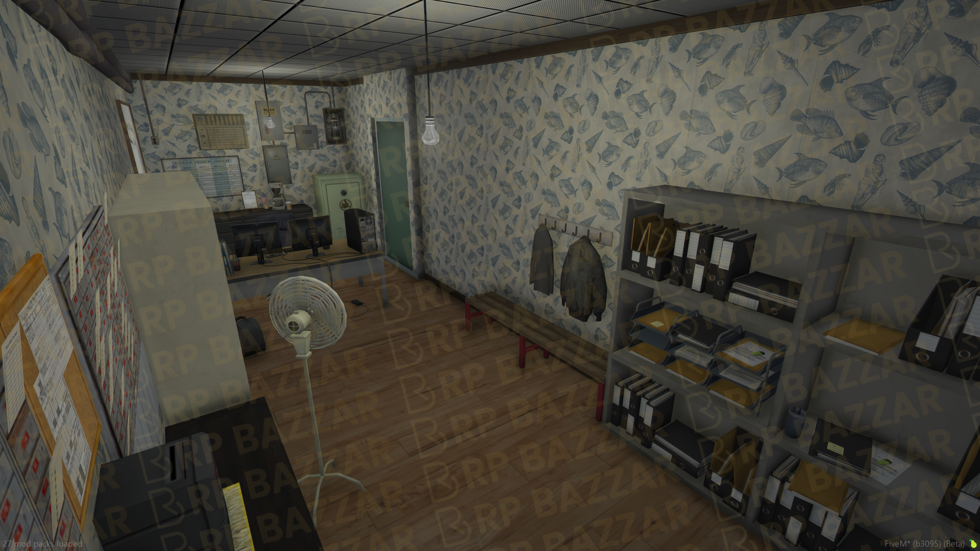 Modern Pizza Place FiveM MLO — GTA RP Interior — ESX QB QBOX — RPBazzar