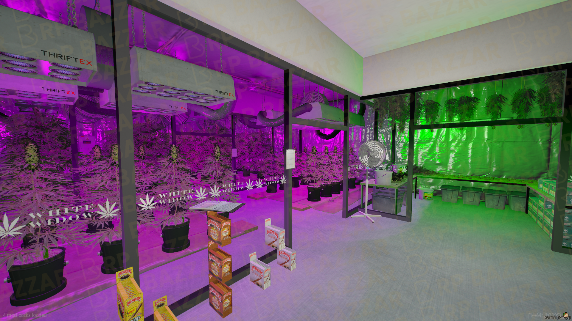 Gourmet Food Court FiveM MLO — GTA RP Interior — ESX QB QBOX — RPBazzar