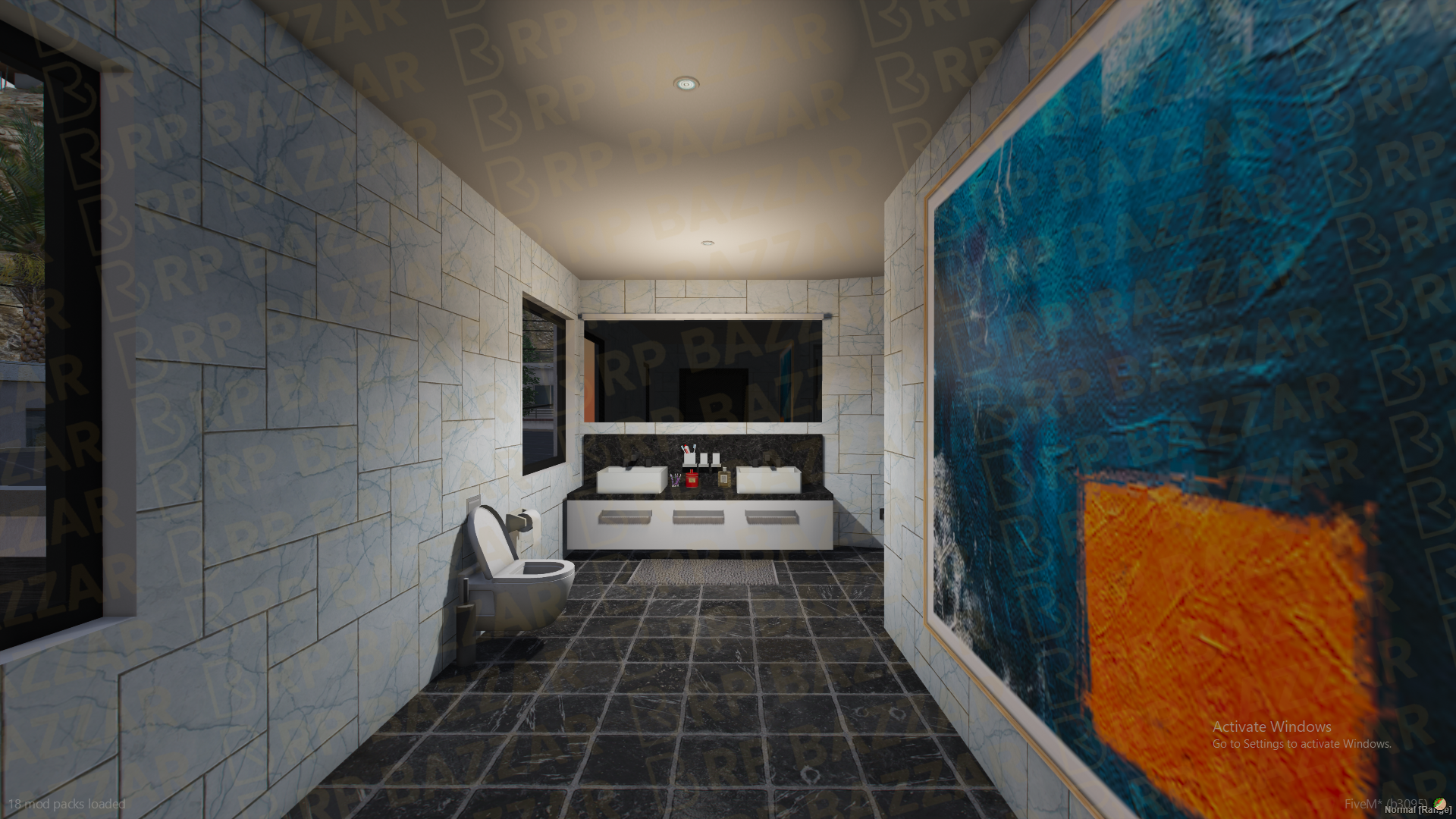 Hip House FiveM MLO — GTA RP Interior — ESX QB QBOX — RPBazzar