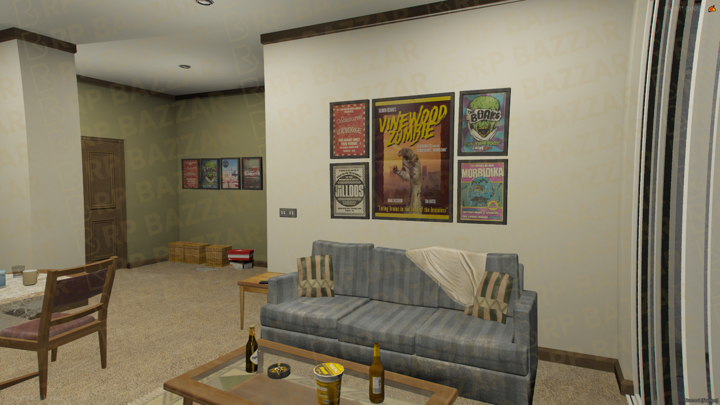 Industrial House FiveM MLO — GTA RP Interior — ESX QB QBOX — RPBazzar
