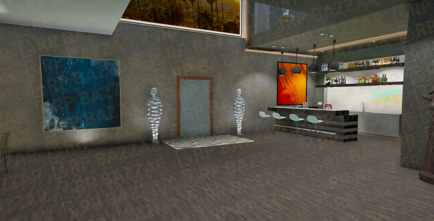 Loft Apartment FiveM MLO — GTA RP Interior — ESX QB QBOX — RPBazzar