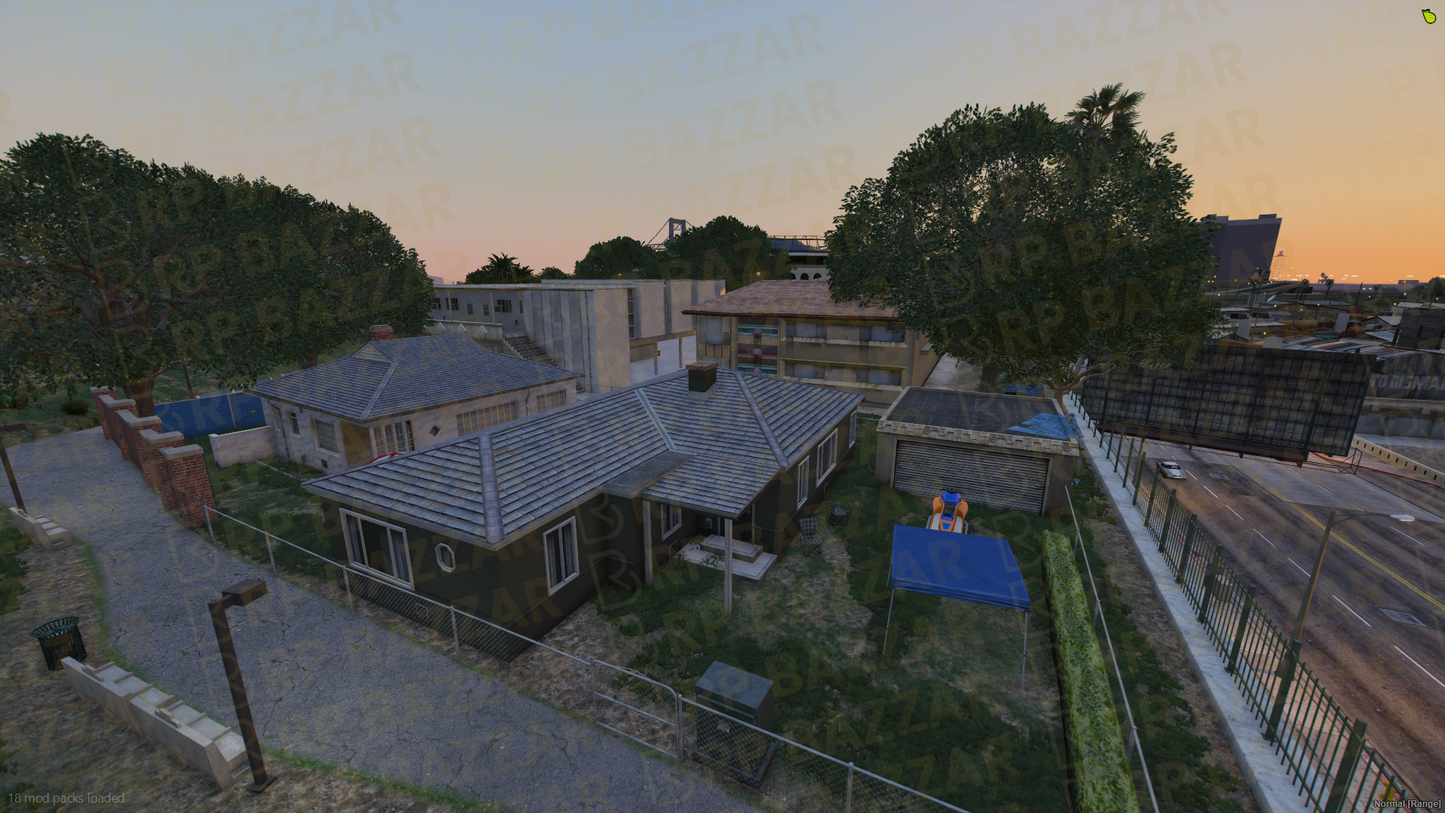 Savage Gang Exterior FiveM MLO — GTA RP Interior — ESX QB QBOX — RPBazzar
