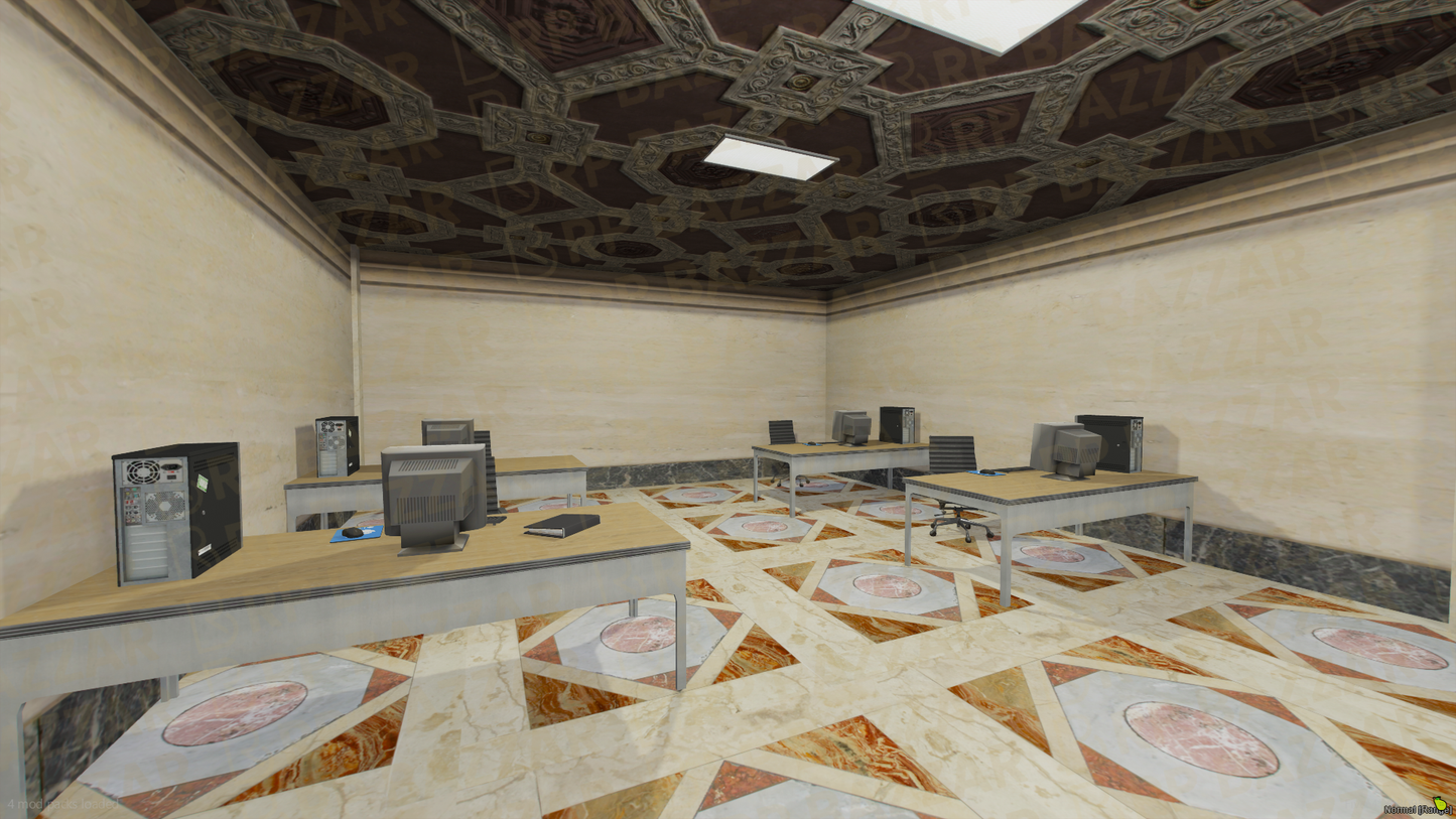 Quiet Library FiveM MLO — GTA RP Interior — ESX QB QBOX — RPBazzar