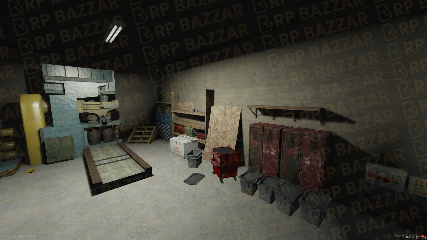 Highrise Prison FiveM MLO — GTA RP Interior — ESX QB QBOX — RPBazzar