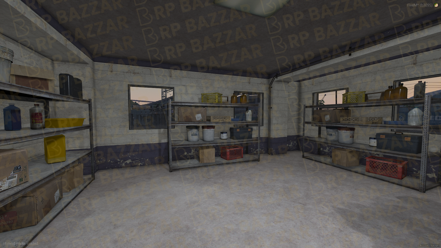 Fortified Drug Lab FiveM MLO — GTA RP Interior — ESX QB QBOX — RPBazzar