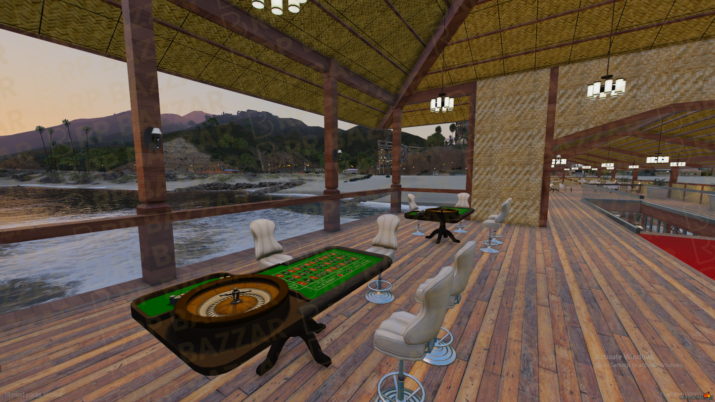 Sunny Beach Sided Area FiveM MLO — GTA RP Interior — ESX QB QBOX — RPBazzar