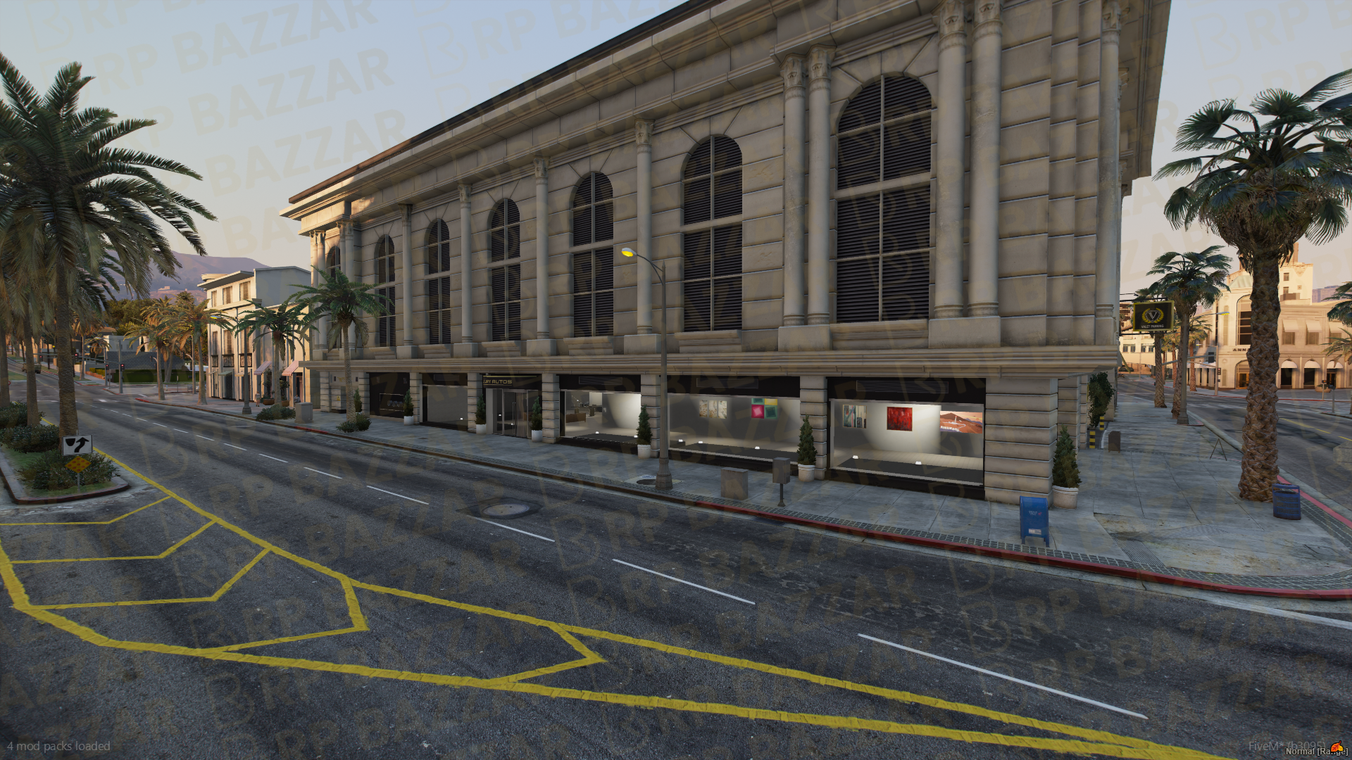 Gleaming Vehicle Shop FiveM MLO — GTA RP Interior — ESX QB QBOX — RPBazzar