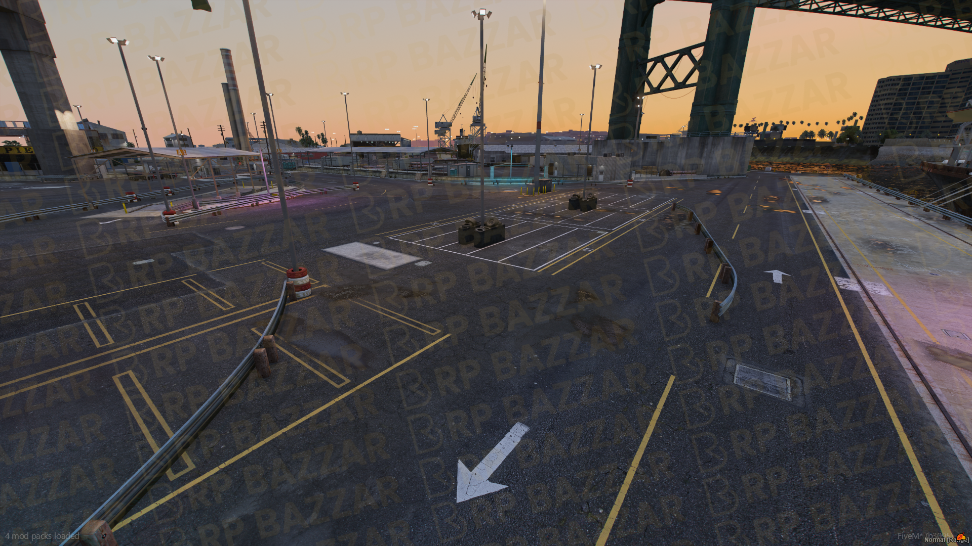 Desert Race Track FiveM MLO — GTA RP Interior — ESX QB QBOX — RPBazzar