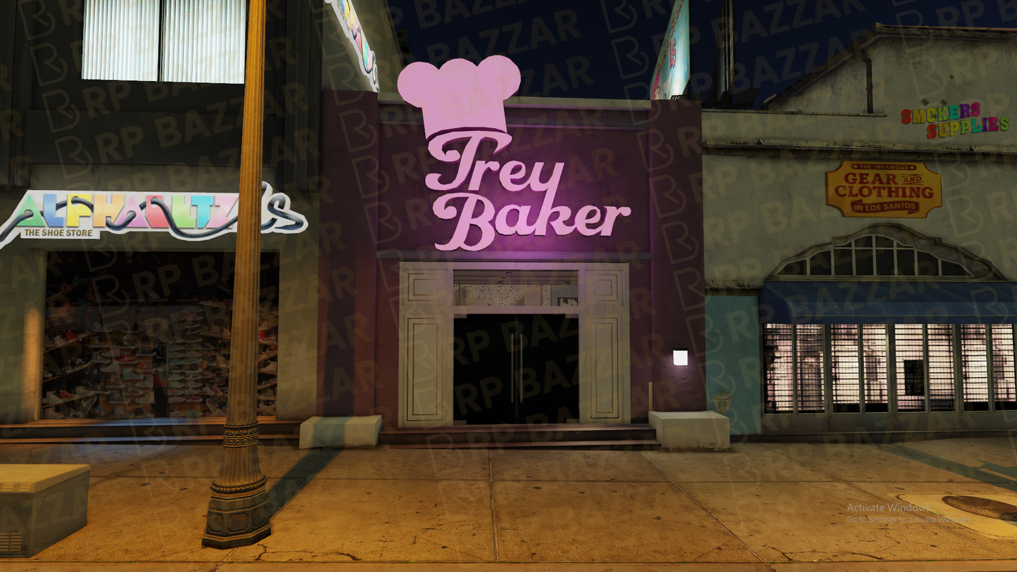 Casual Sandwich Shop FiveM MLO — GTA RP Interior — ESX QB QBOX — RPBazzar