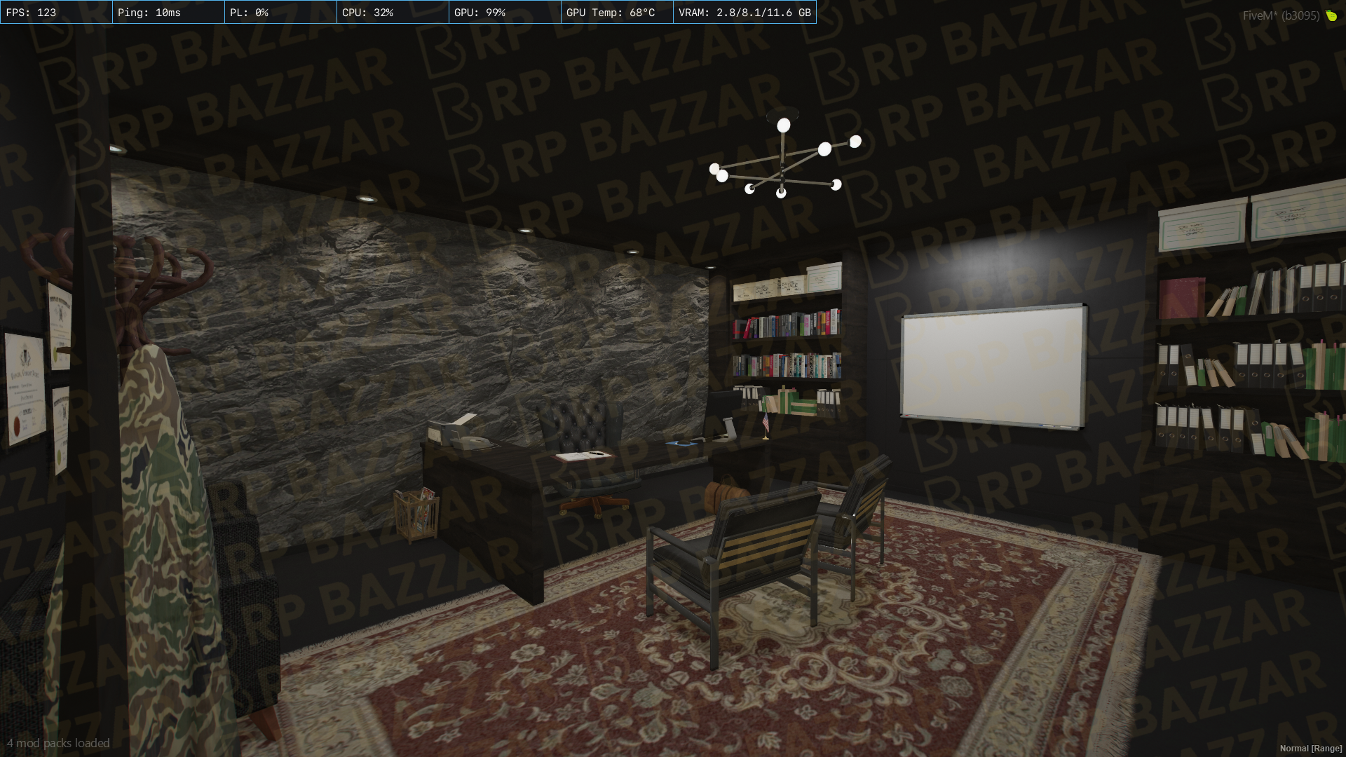 Downtown Office FiveM MLO — GTA RP Interior — ESX QB QBOX — RPBazzar
