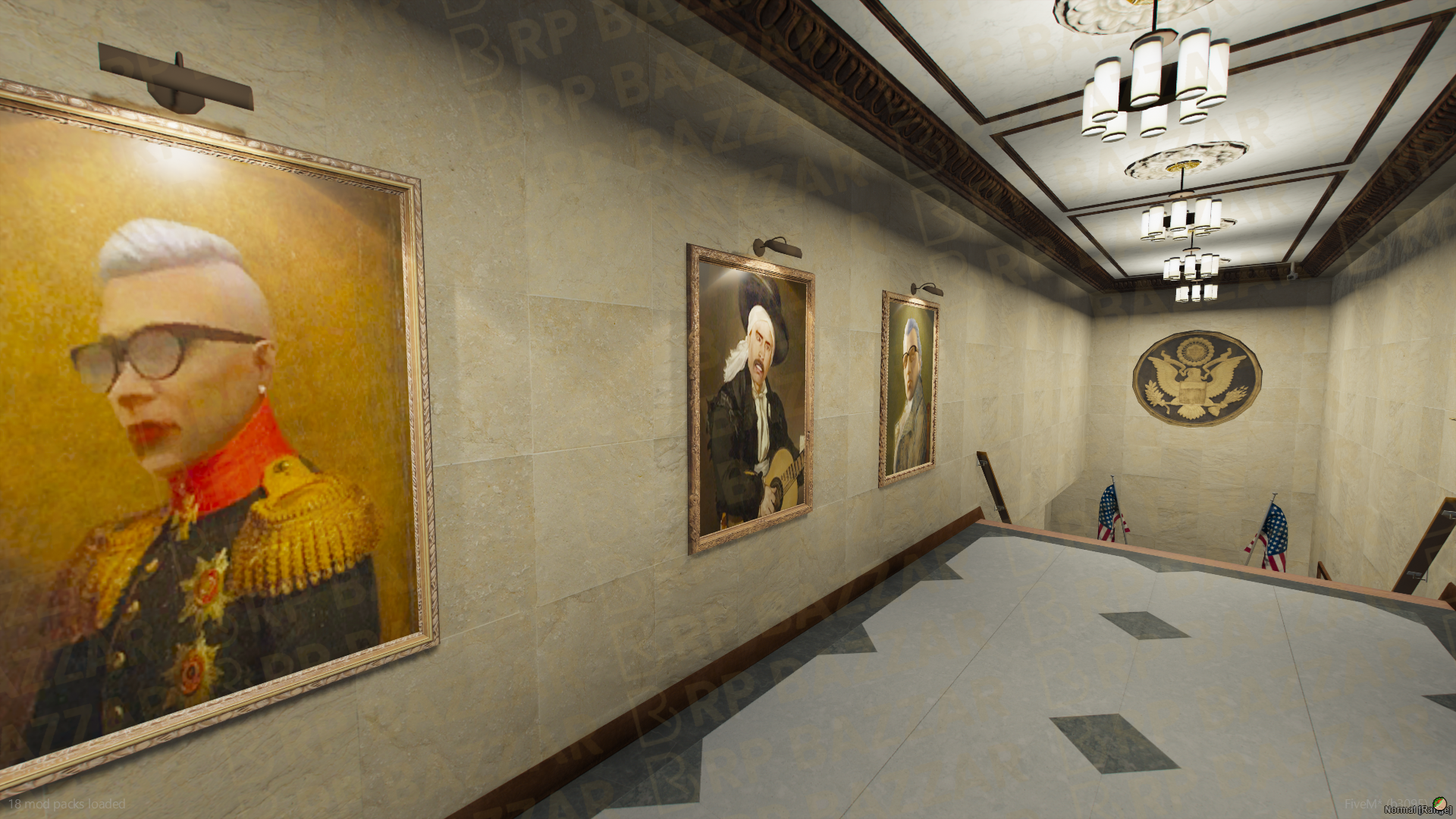 Classic City Hall FiveM MLO — GTA RP Interior — ESX QB QBOX — RPBazzar