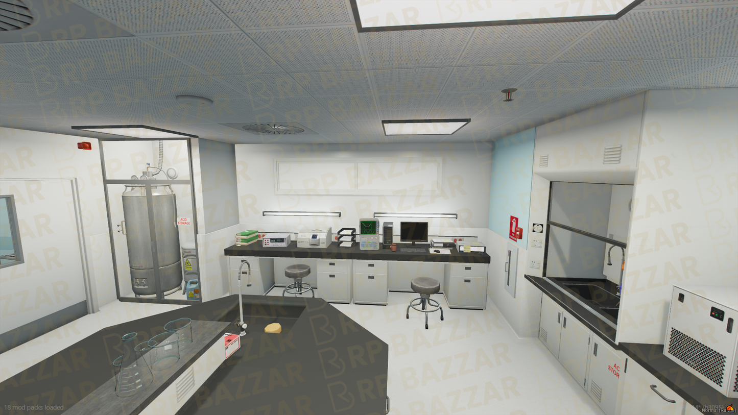 Pinecrest Hospital FiveM MLO — GTA RP Interior — ESX QB QBOX — RPBazzar
