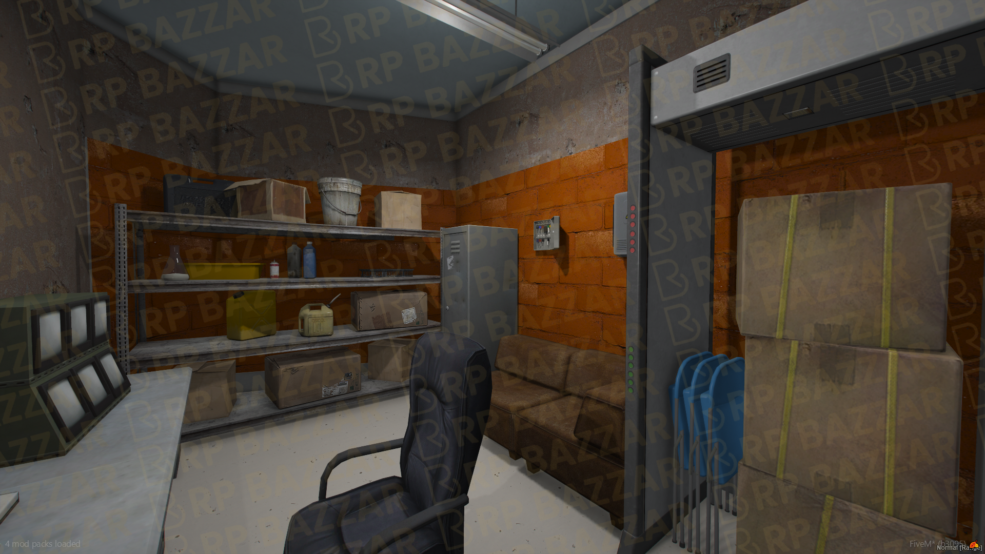 Federal Prison FiveM MLO — GTA RP Interior — ESX QB QBOX — RPBazzar