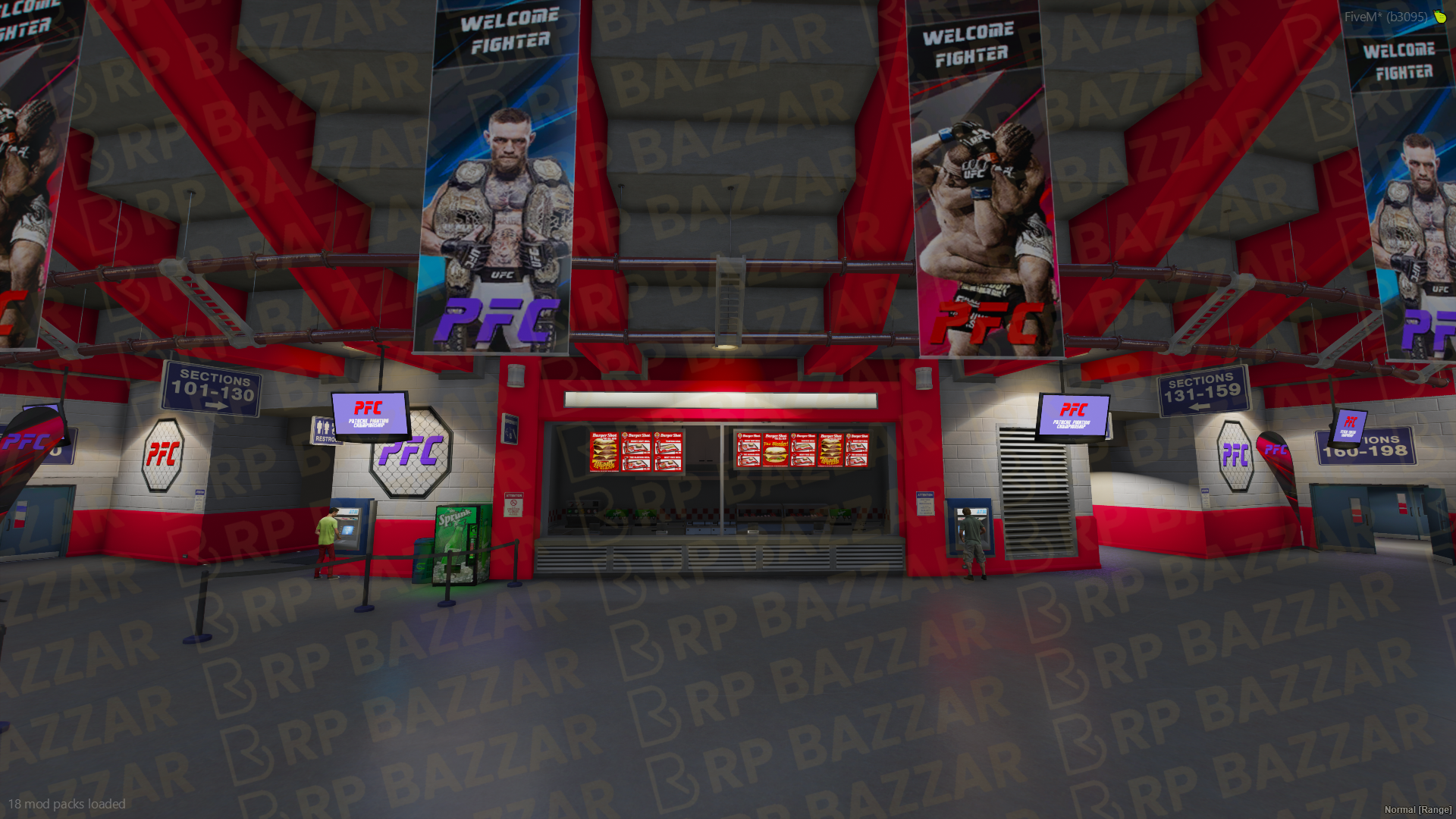 Brutal Boxing Ring FiveM MLO — GTA RP Interior — ESX QB QBOX — RPBazzar