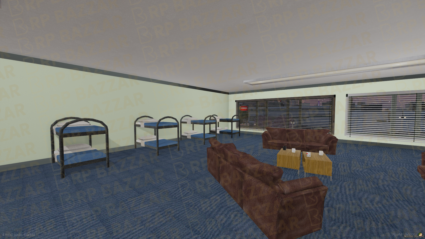 Elite Police Training FiveM MLO — GTA RP Interior — ESX QB QBOX — RPBazzar