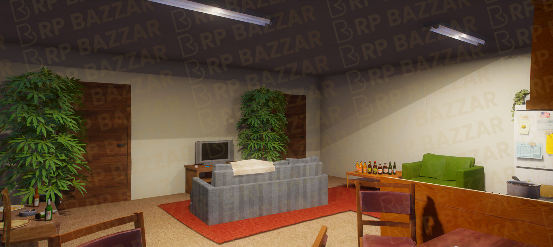 Lore-Friendly Gang Clubhouse FiveM MLO — GTA RP Interior — ESX QB QBOX — RPBazzar