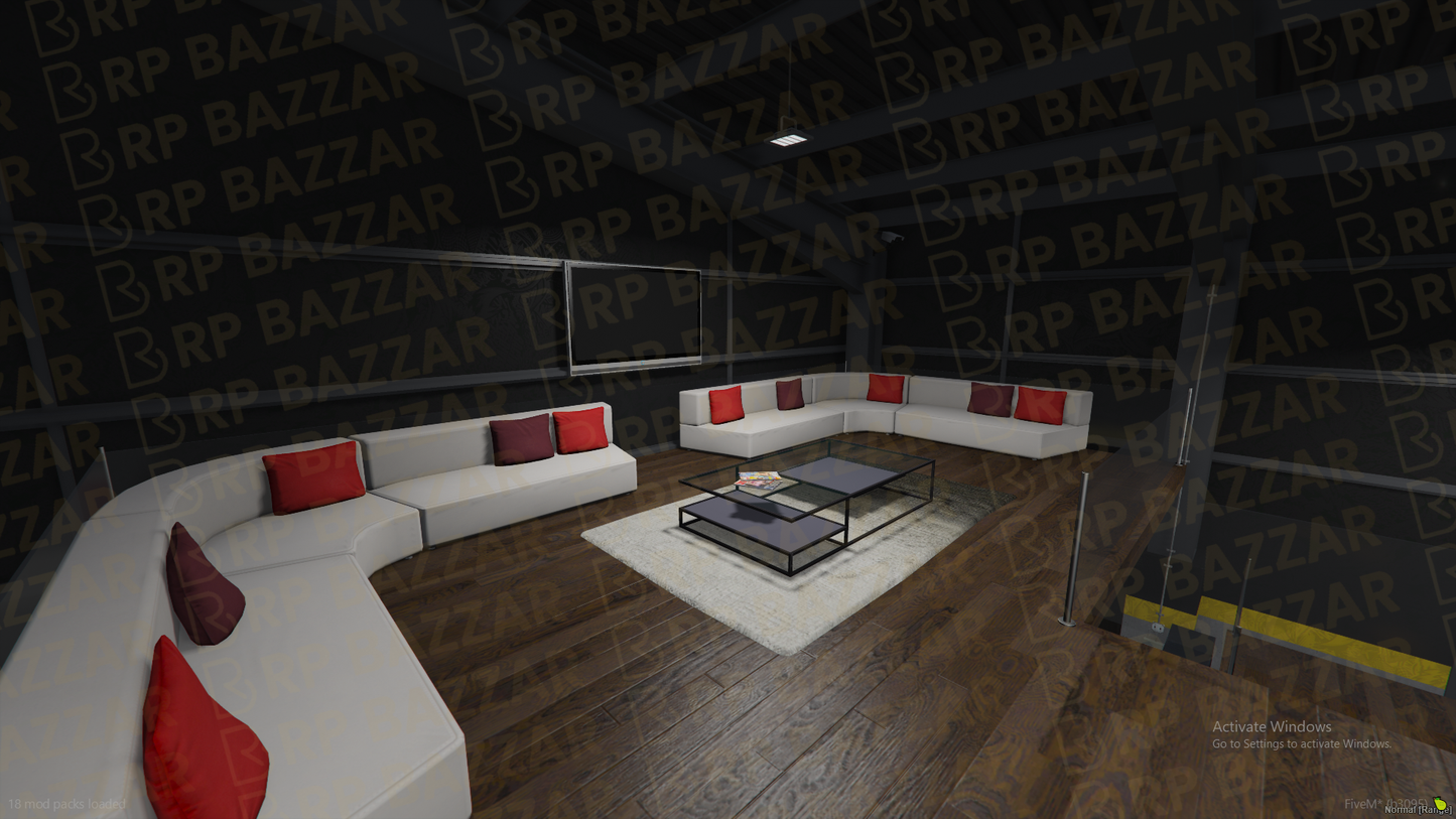 Lowrider Mechanic Shop FiveM MLO — GTA RP Interior — ESX QB QBOX — RPBazzar