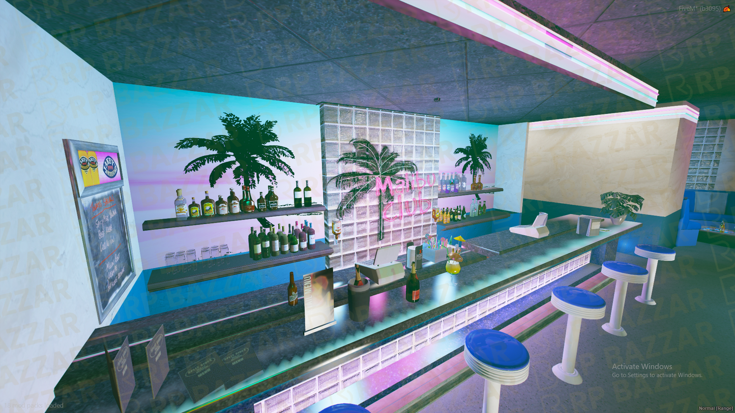 Hip Nightclub FiveM MLO — GTA RP Interior — ESX QB QBOX — RPBazzar