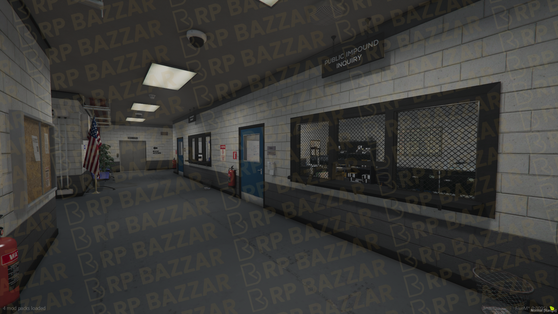 Central Impound Lot FiveM MLO — GTA RP Interior — ESX QB QBOX — RPBazzar