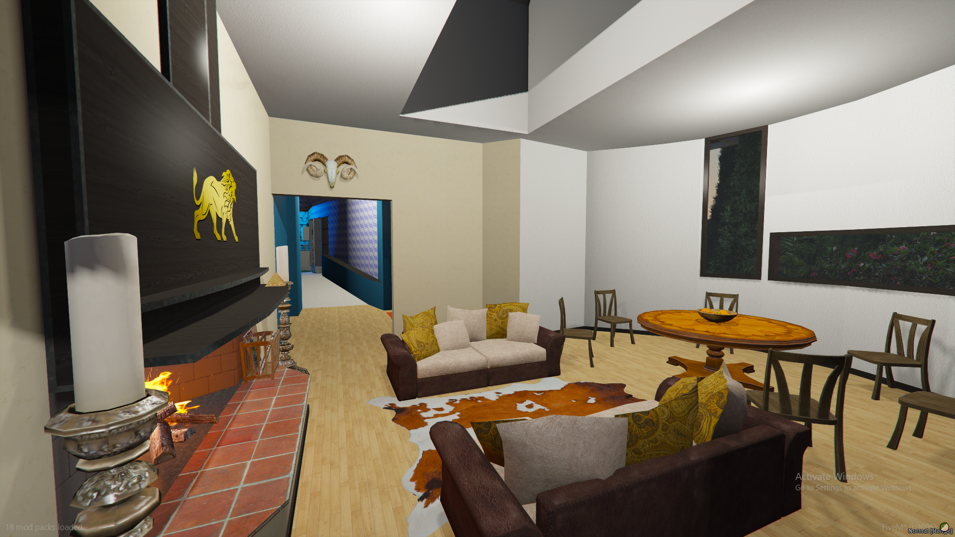 Bohemian House FiveM MLO — GTA RP Interior — ESX QB QBOX — RPBazzar