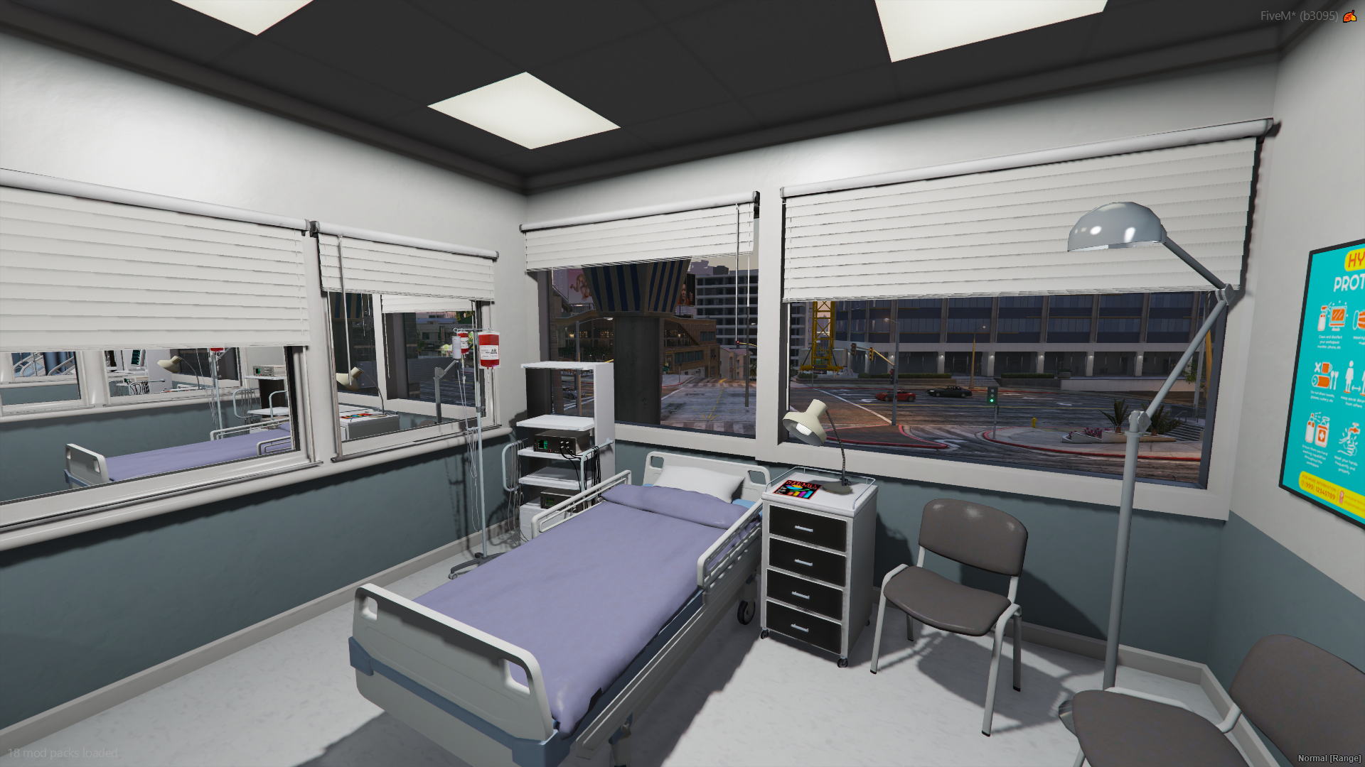 Memorial Hospital FiveM MLO — GTA RP Interior — ESX QB QBOX — RPBazzar