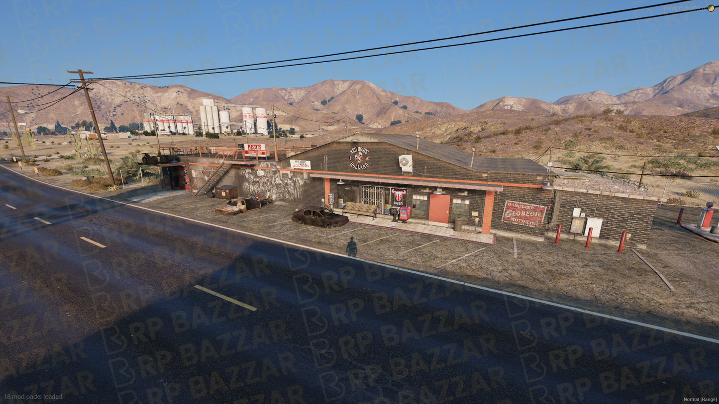 Abandoned Gang Hood FiveM MLO — GTA RP Interior — ESX QB QBOX — RPBazzar