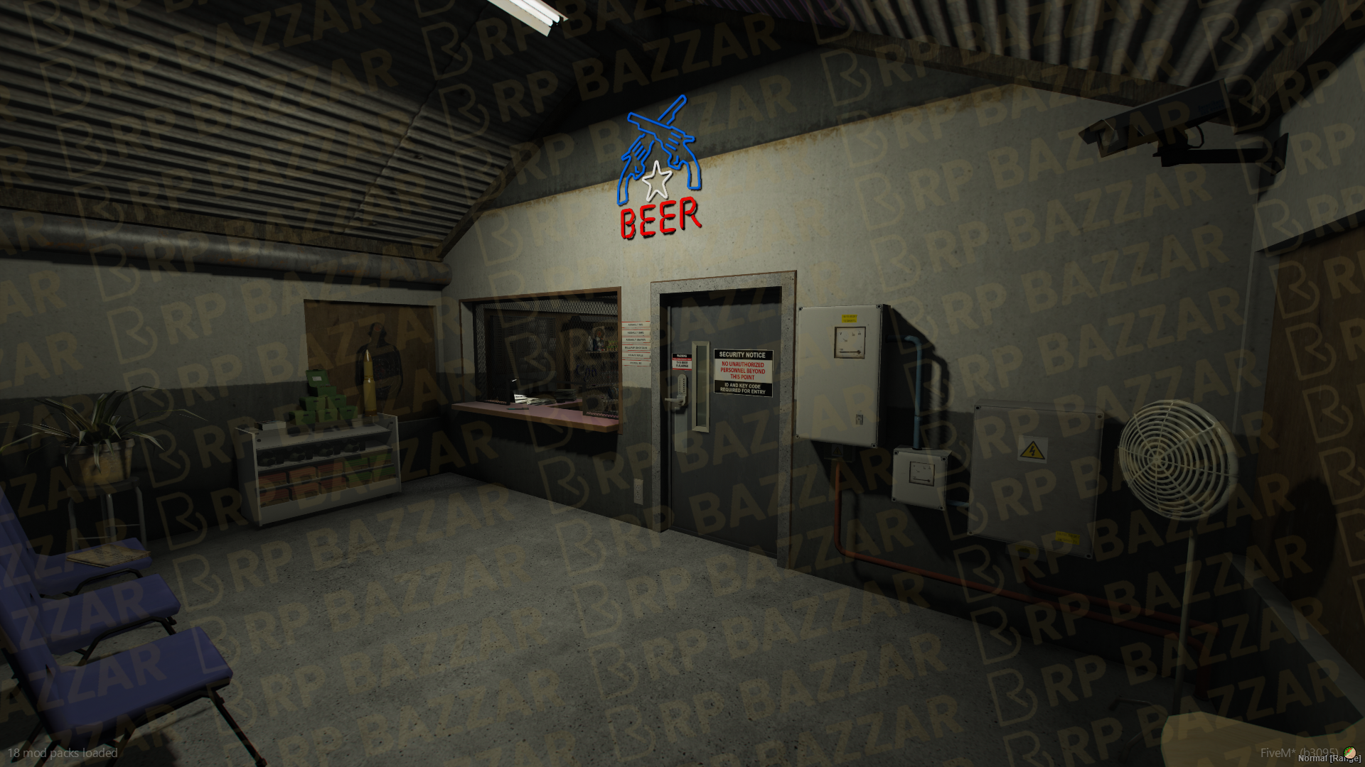 Underground Blackmarket FiveM MLO — GTA RP Interior — ESX QB QBOX — RPBazzar