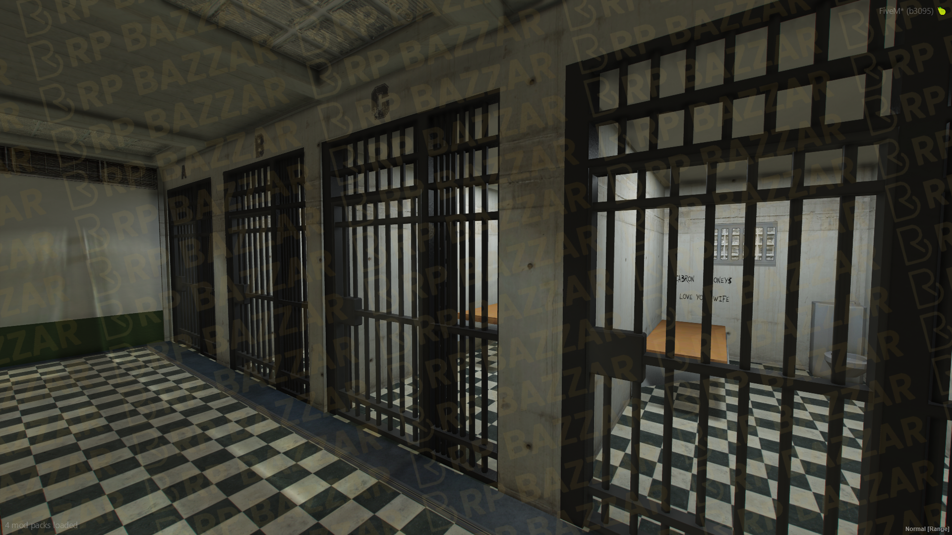 Riverside Police Station FiveM MLO — GTA RP Interior — ESX QB QBOX — RPBazzar