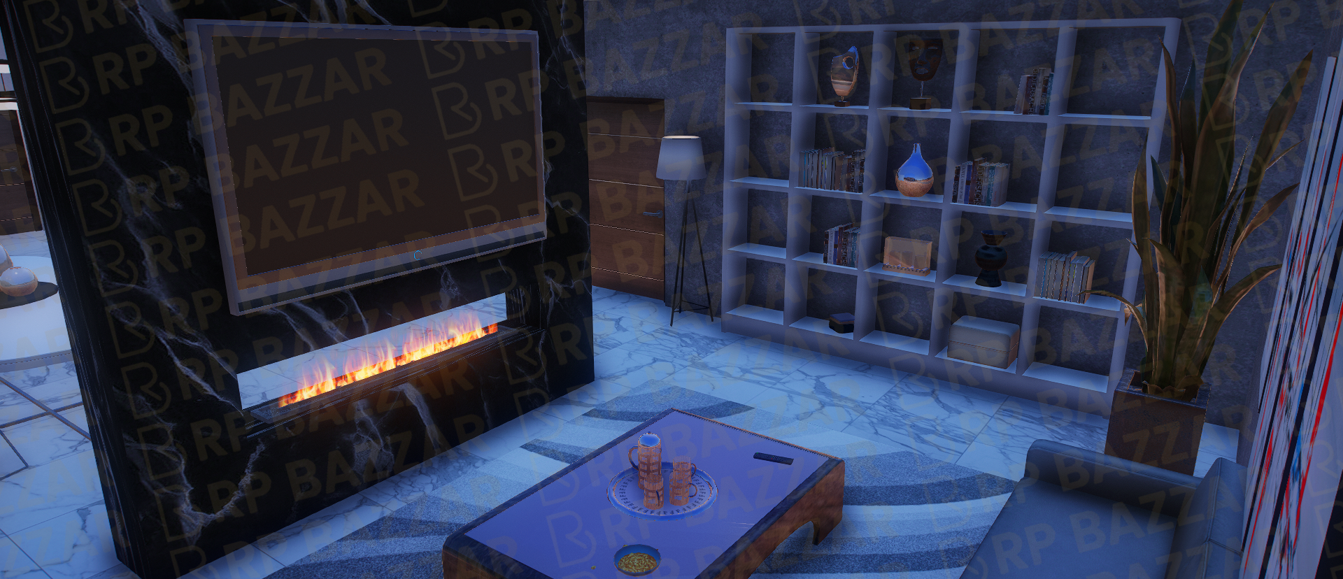 Polished House FiveM MLO — GTA RP Interior — ESX QB QBOX — RPBazzar
