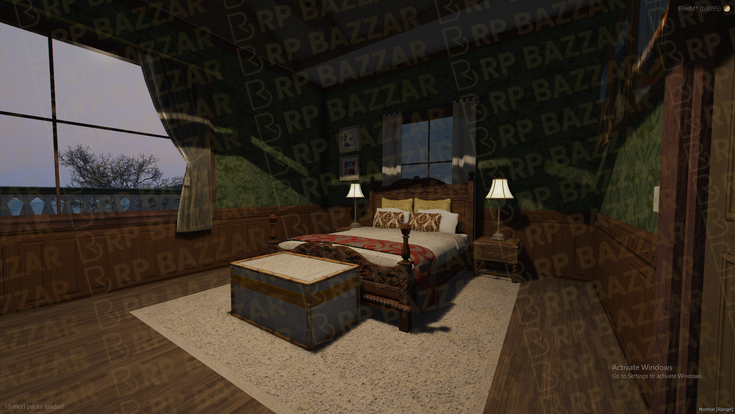 Grand House FiveM MLO — GTA RP Interior — ESX QB QBOX — RPBazzar