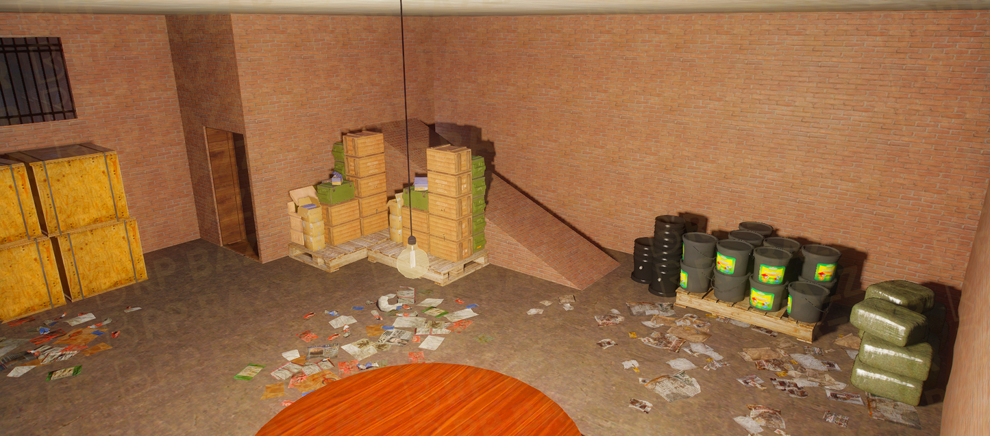 Lore-Friendly Gang Clubhouse FiveM MLO — GTA RP Interior — ESX QB QBOX — RPBazzar