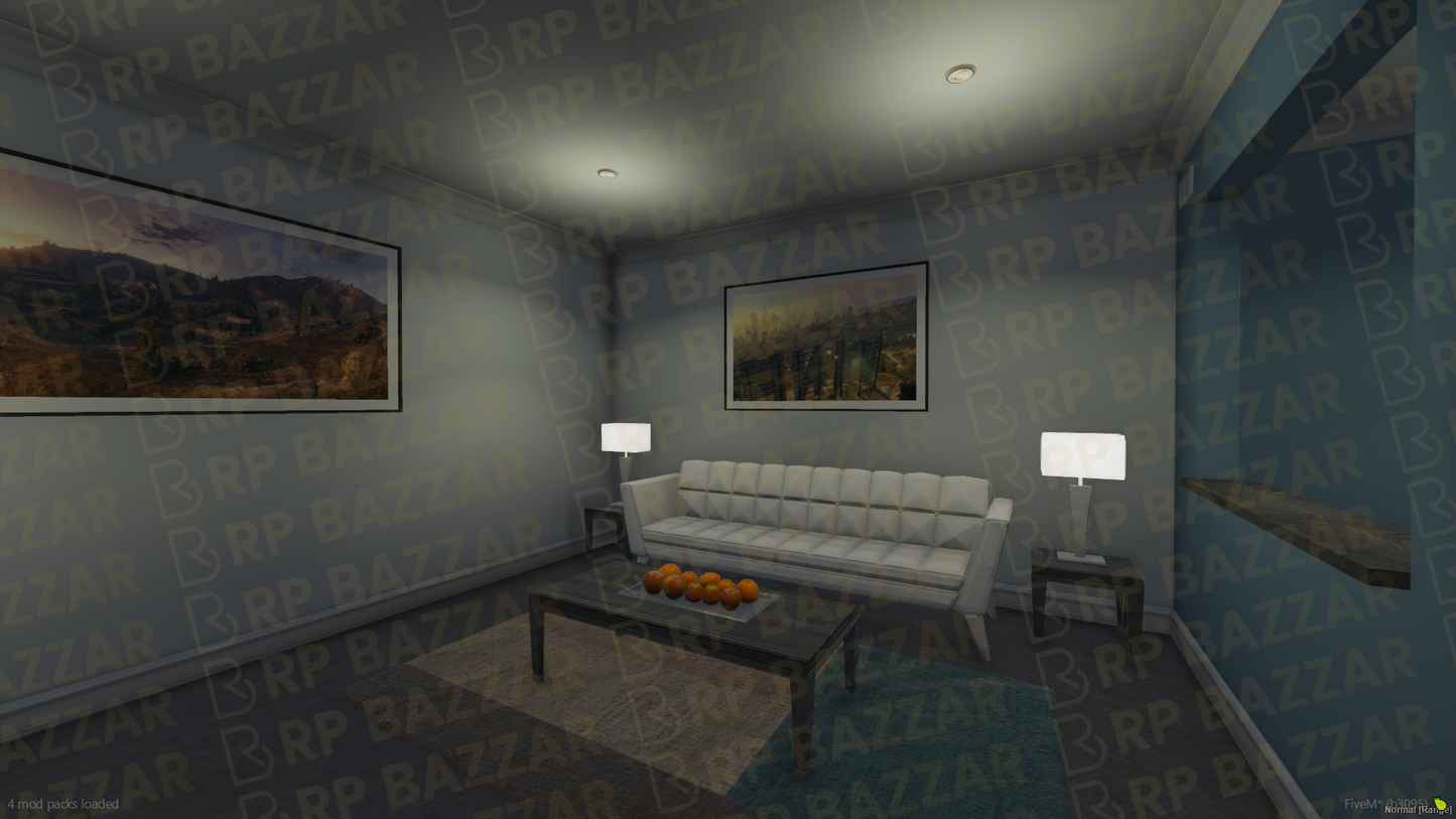 Suburban Housing Shell FiveM MLO — GTA RP Interior — ESX QB QBOX — RPBazzar