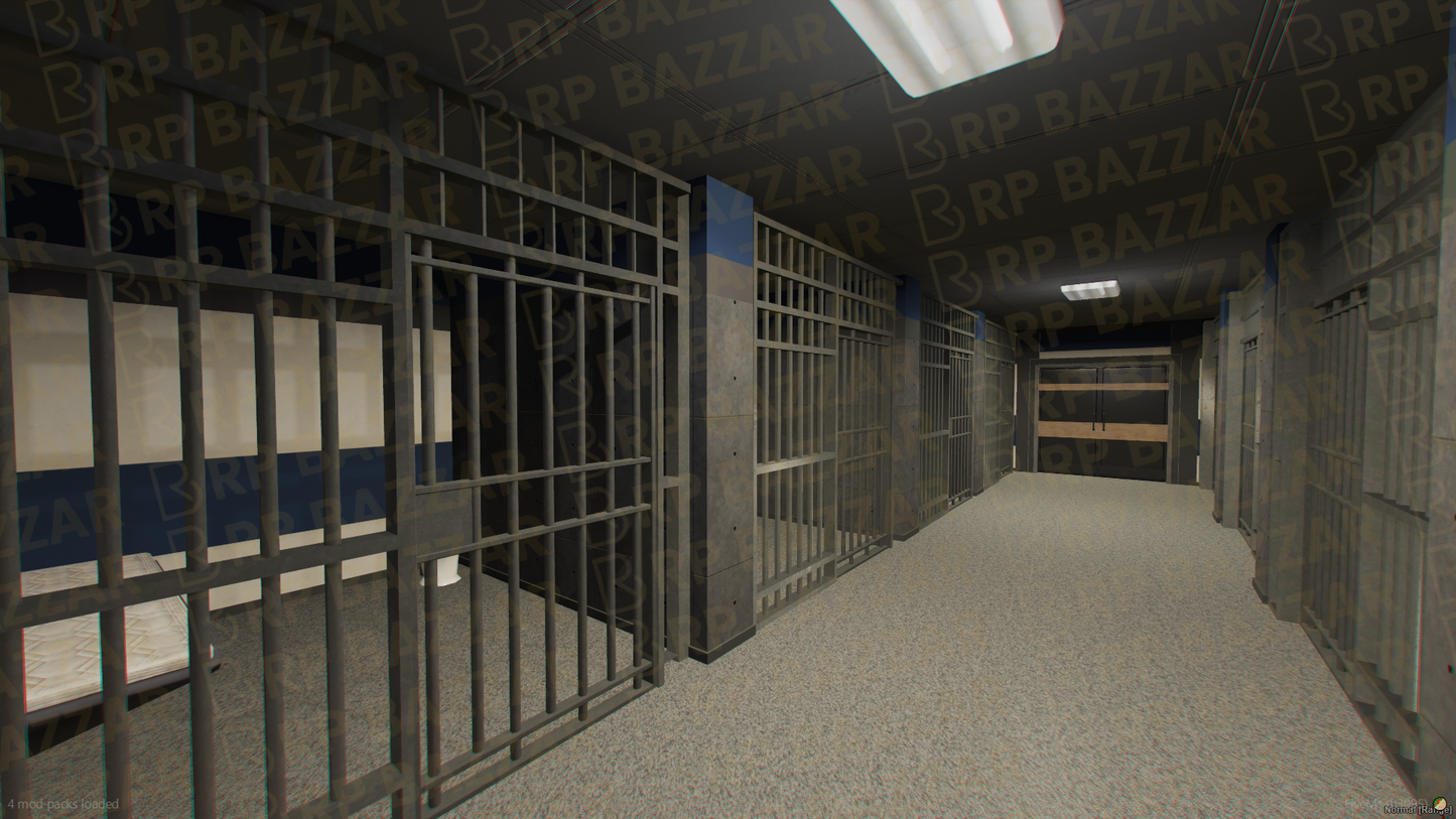 Federal Police Station FiveM MLO — GTA RP Interior — ESX QB QBOX — RPBazzar