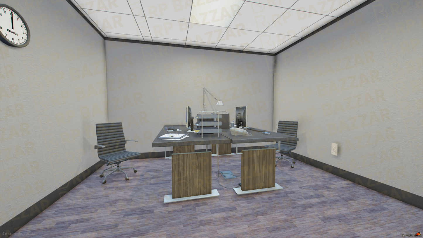 Downtown Police Station FiveM MLO — GTA RP Interior — ESX QB QBOX — RPBazzar