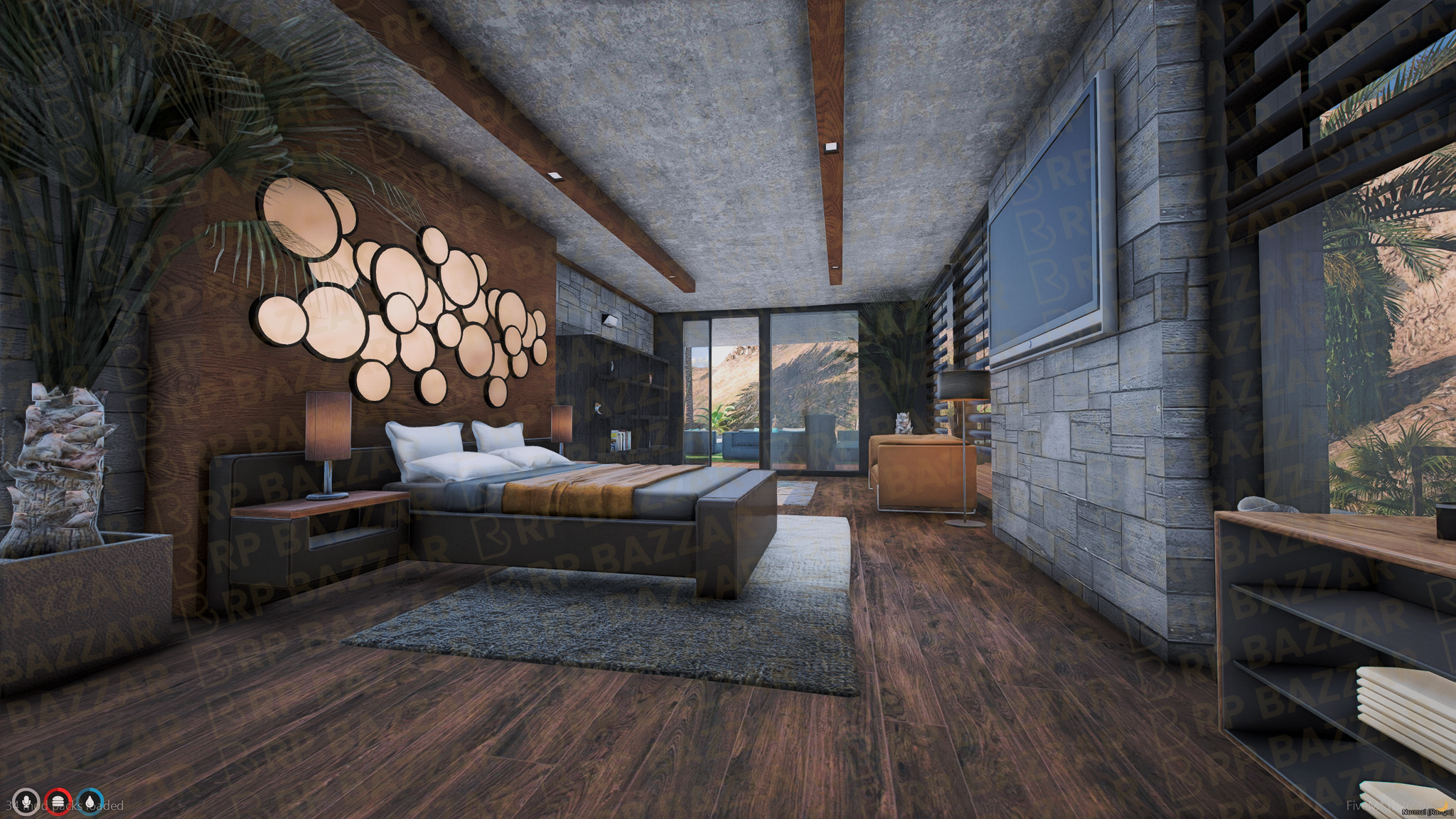 Grand Mansion FiveM MLO — GTA RP Interior — ESX QB QBOX — RPBazzar