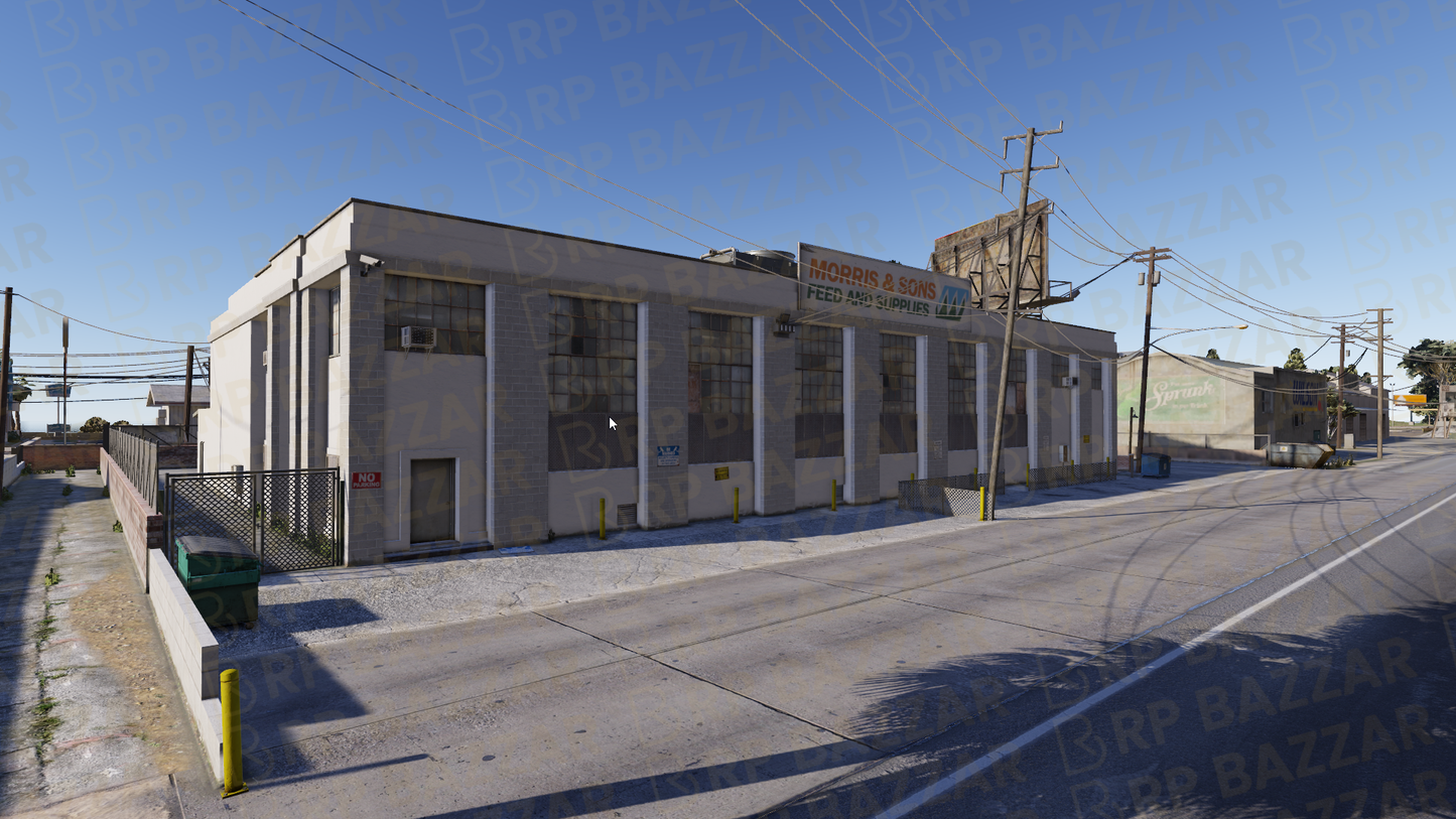 Lore-Friendly Gang Bar FiveM MLO — GTA RP Interior — ESX QB QBOX — RPBazzar