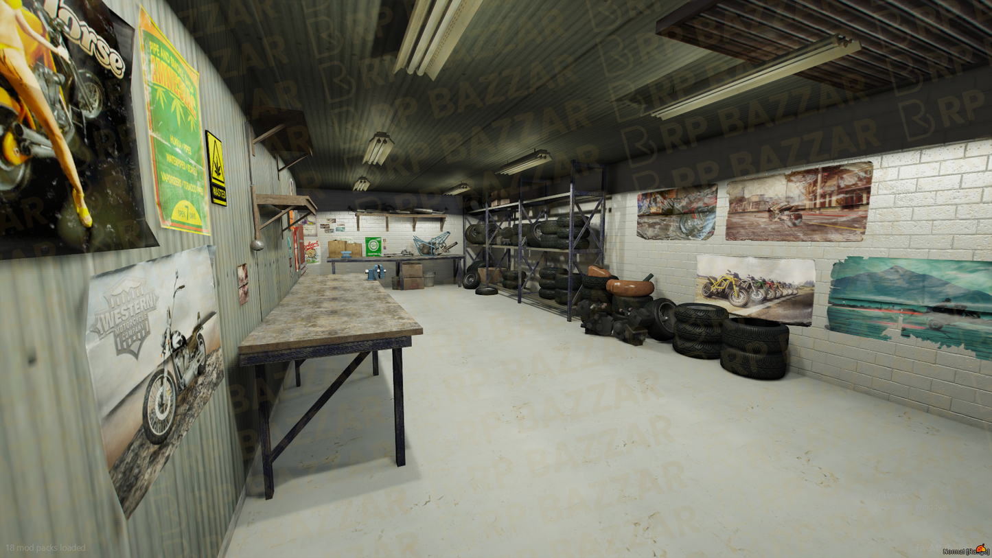 Vagos Gang Den FiveM MLO — GTA RP Interior — ESX QB QBOX — RPBazzar