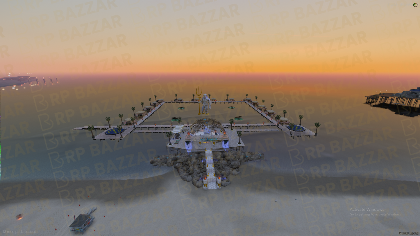 Coastal Beach Sided Area FiveM MLO — GTA RP Interior — ESX QB QBOX — RPBazzar