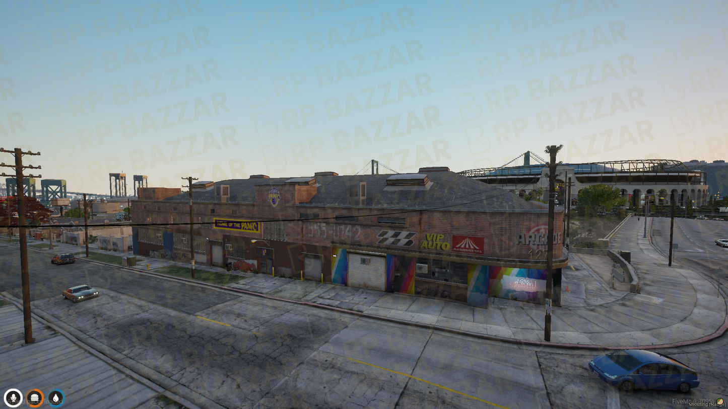 Eastside Gang Block FiveM MLO — GTA RP Interior — ESX QB QBOX — RPBazzar