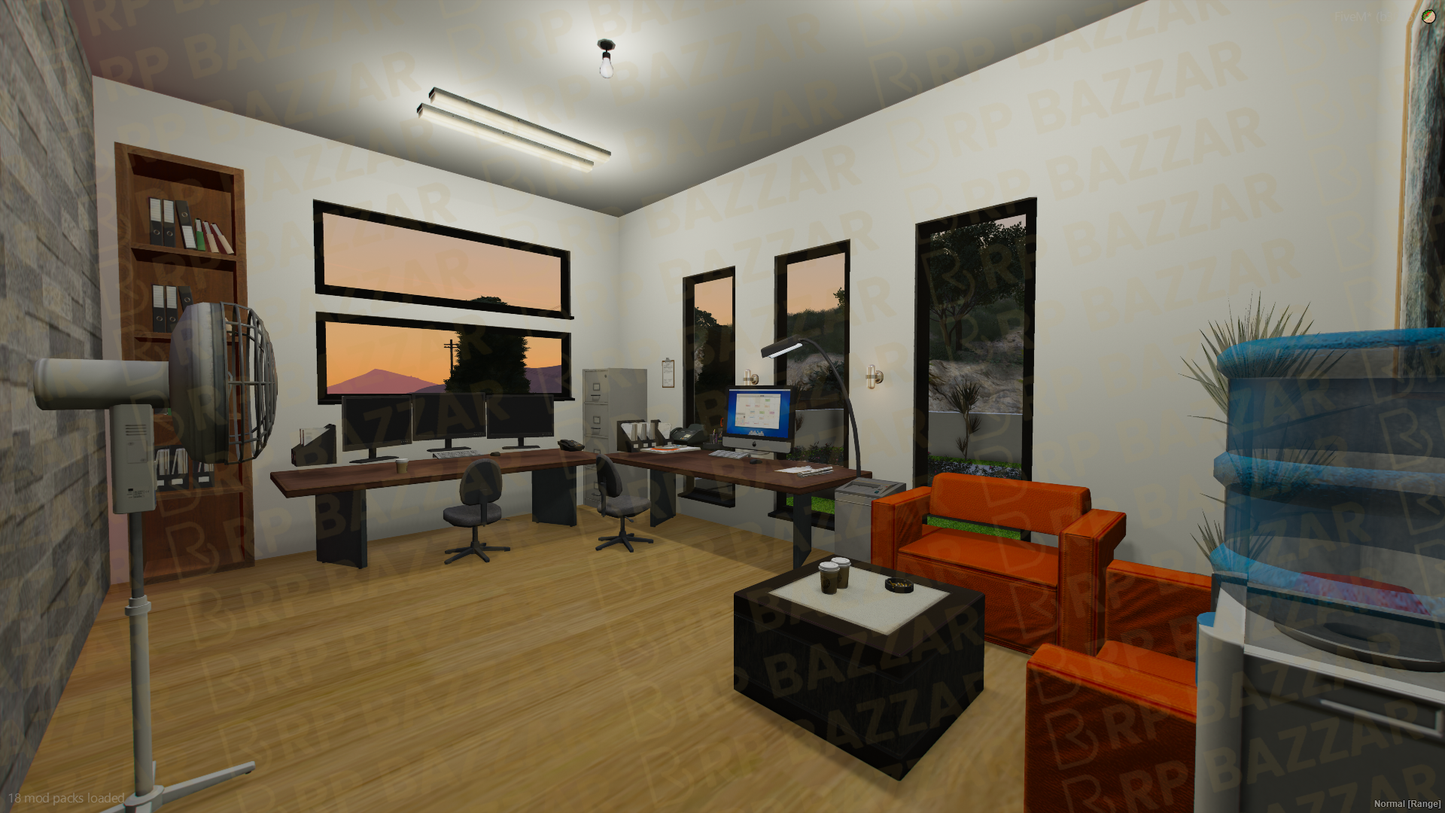 Futuristic Mansion FiveM MLO — GTA RP Interior — ESX QB QBOX — RPBazzar