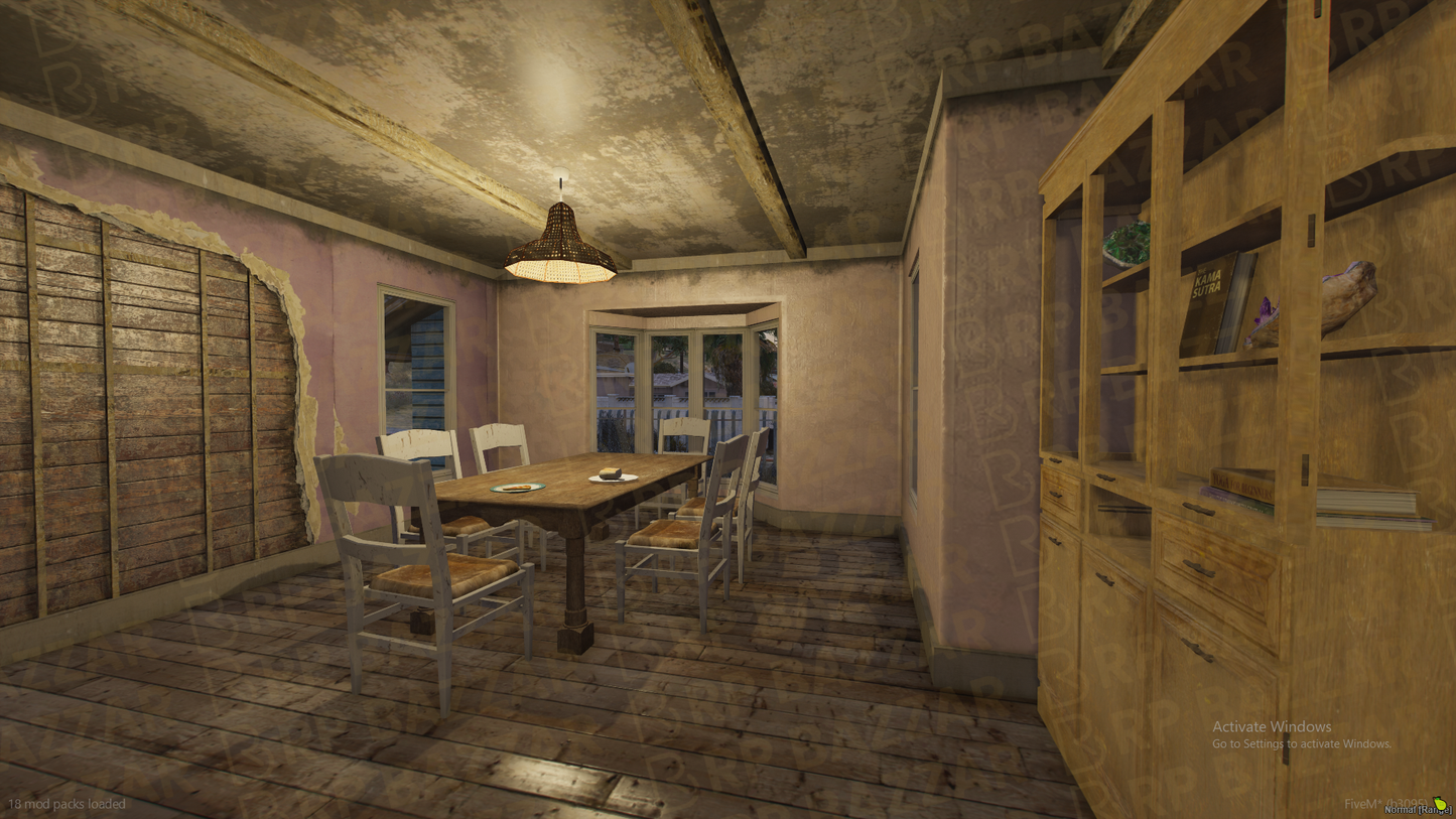 Rooftop House FiveM MLO — GTA RP Interior — ESX QB QBOX — RPBazzar