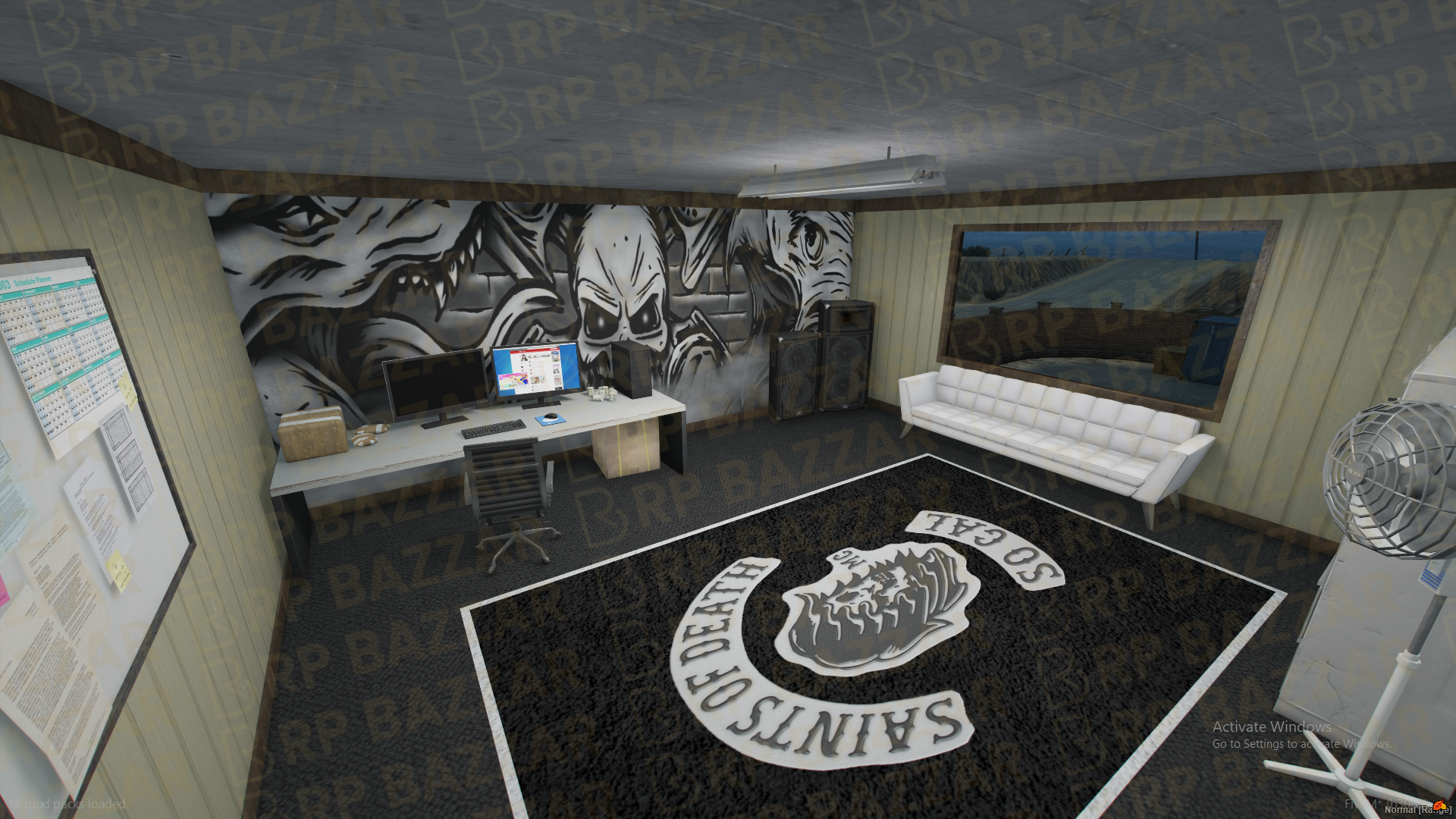 Vagos Gang Stash House FiveM MLO — GTA RP Interior — ESX QB QBOX — RPBazzar