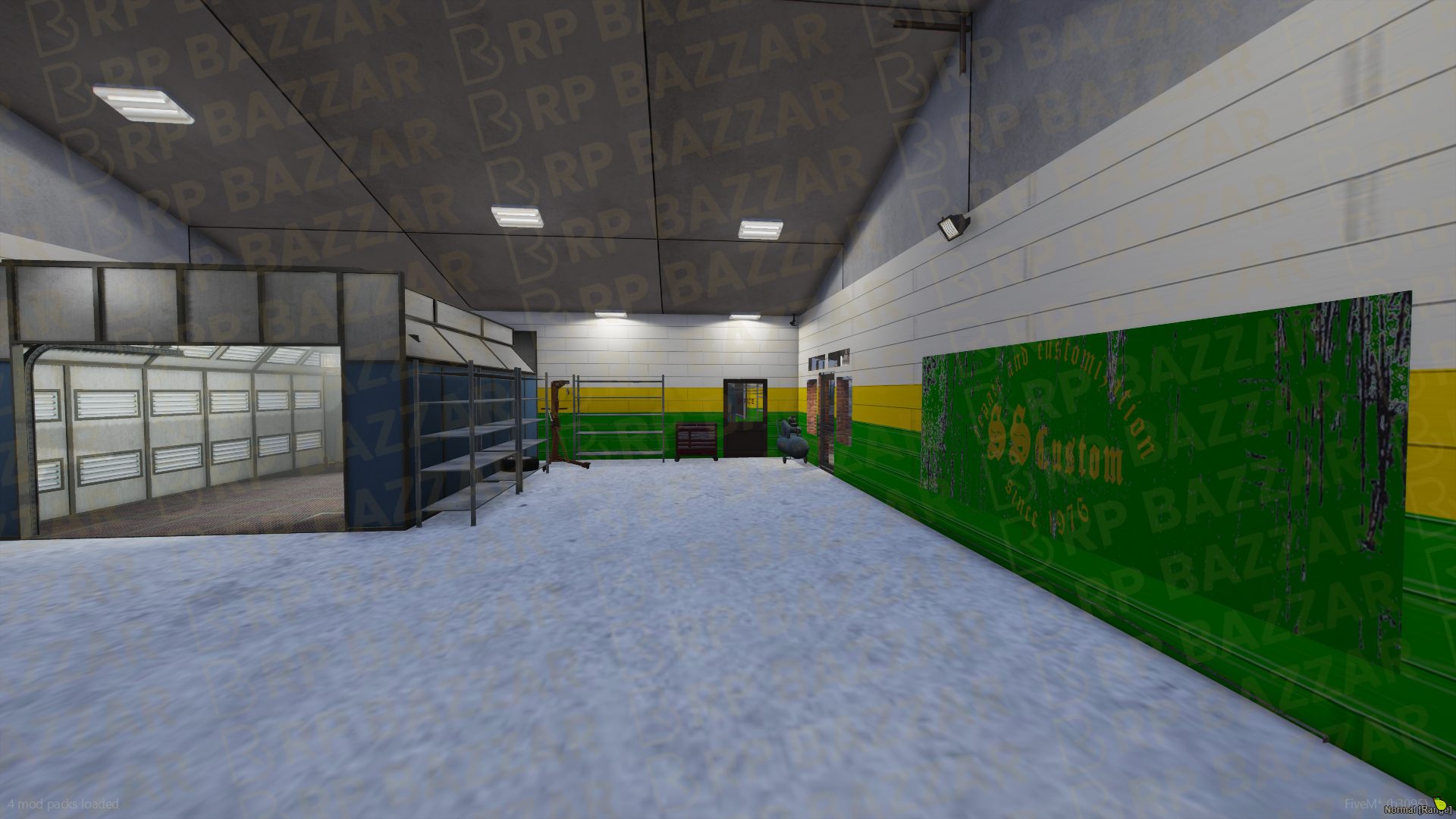 Modern Repair Station FiveM MLO — GTA RP Interior — ESX QB QBOX — RPBazzar